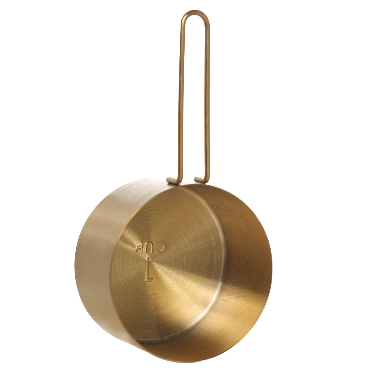 Ложка мерная, 250 мл, сталь, золотистая, Device gold, image-1