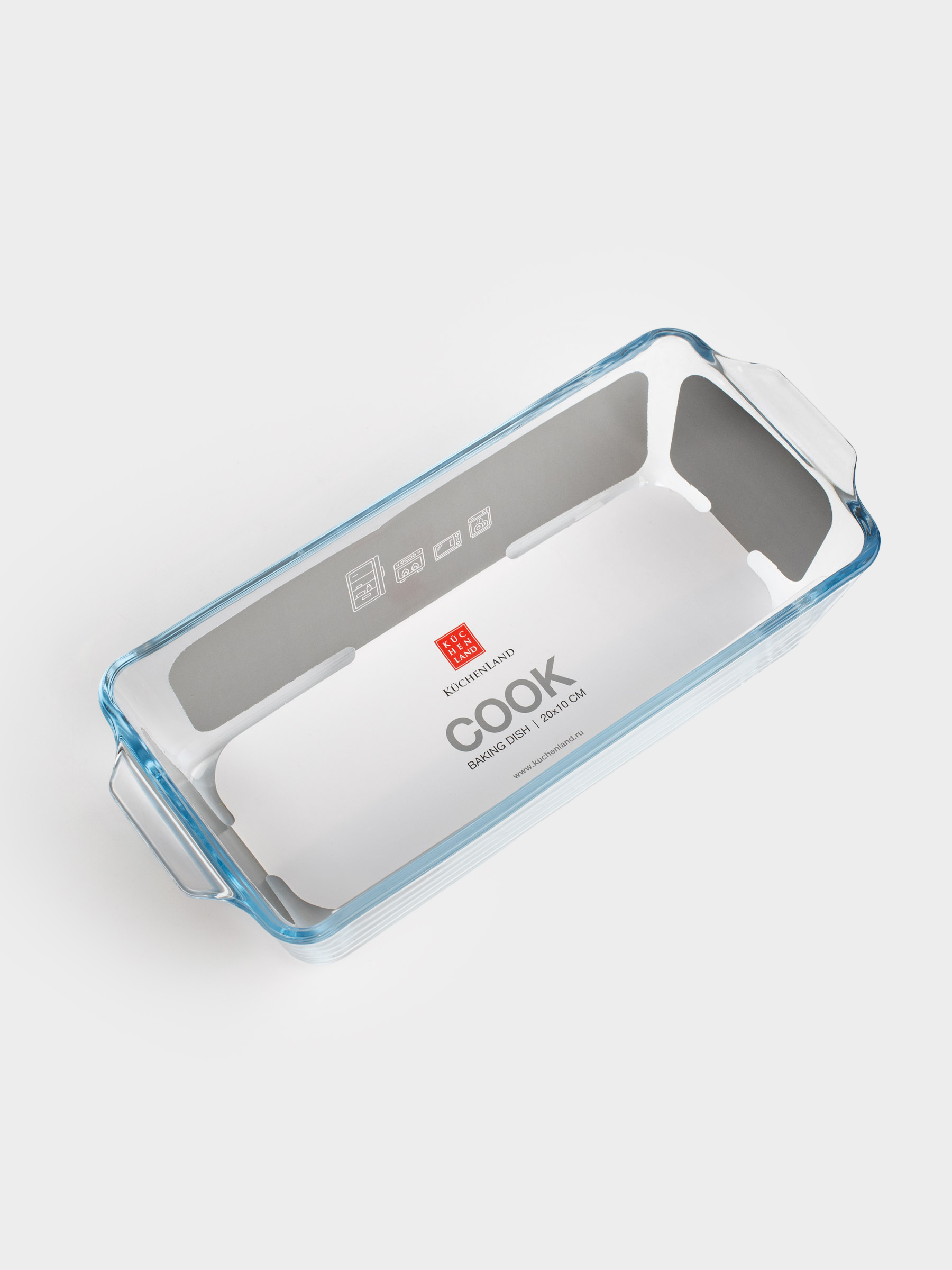 Форма для запекания, 20х10 см, стекло Т, прямоугольная, Cook, image-5
