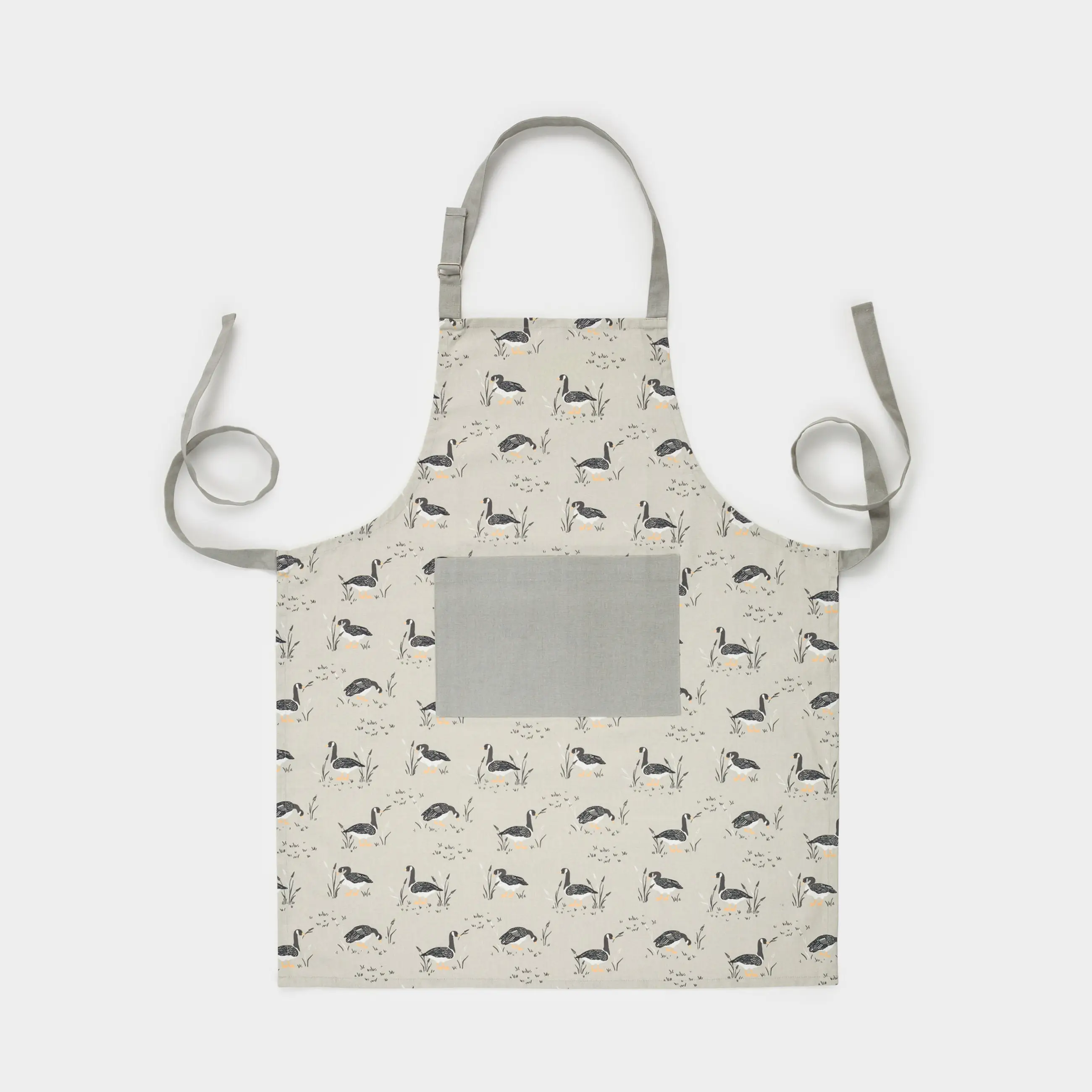 Алжапқыш, 70х85см, мақта, сұр, Қаздар, Poultry