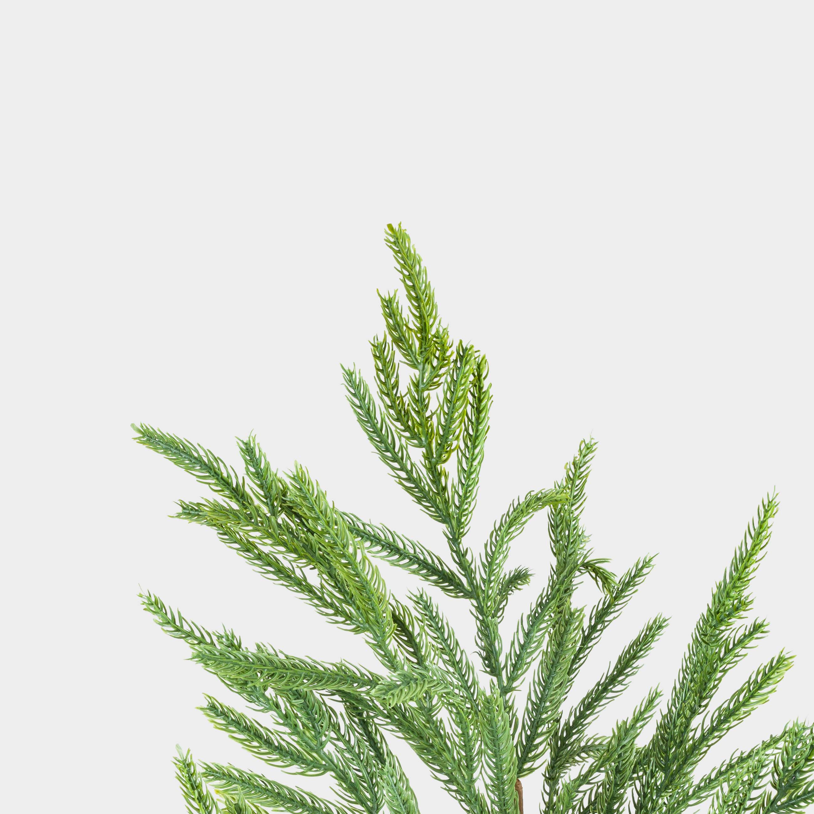 Ветка декоративная, 94 см, пластик/металл, Хвоя, Conifer decor, image-4