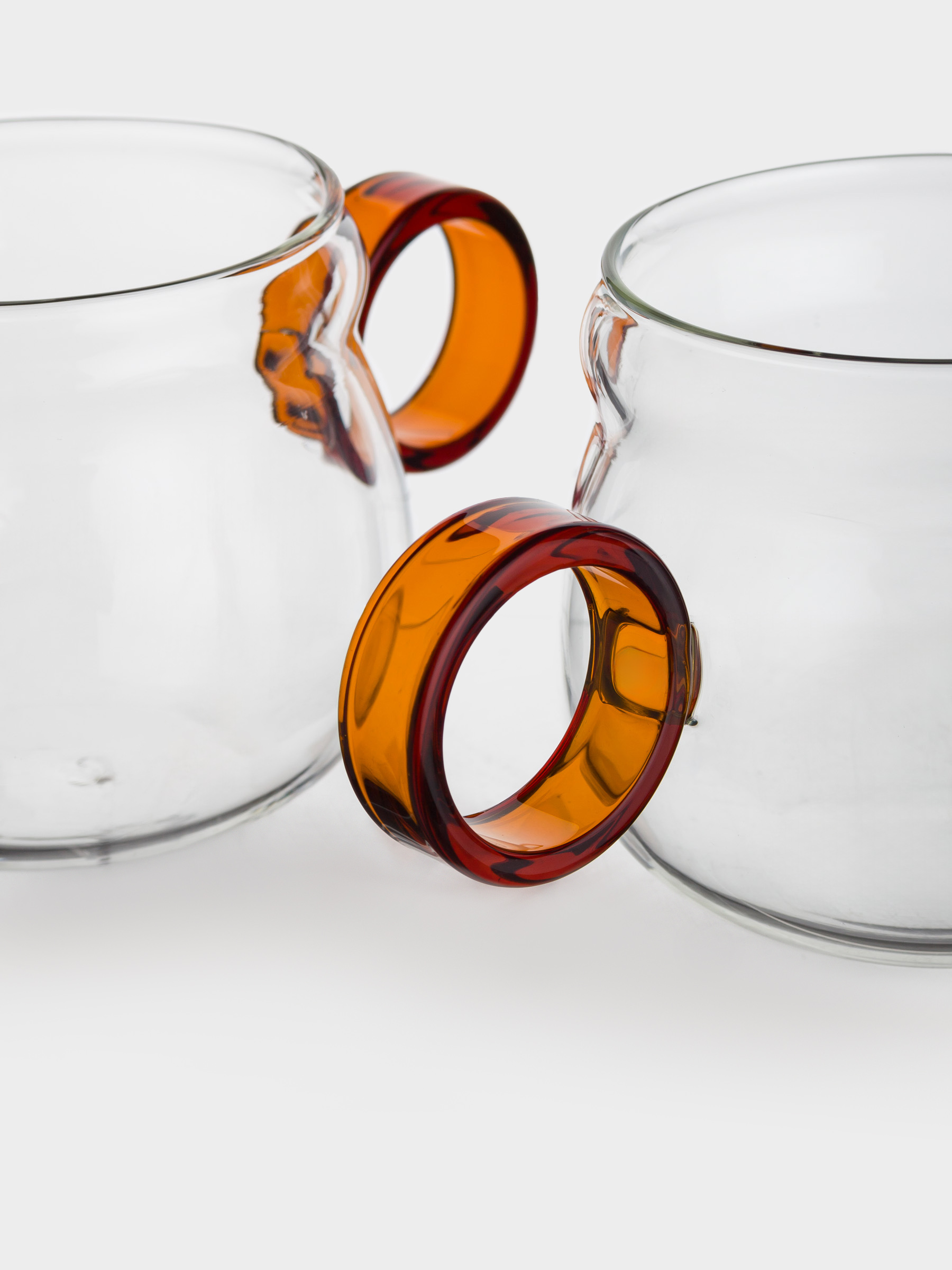 Саптыаяқ, 2 дана, 300 мл, шыны Б, қоңыр тұтқа, Vesen, image-3