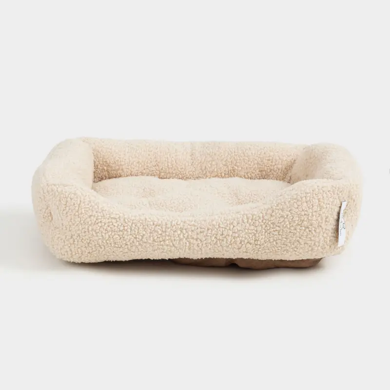 Лежак для животных, 61х50х13 см, полиэстер, бежевый, Cozy pet ,image-0