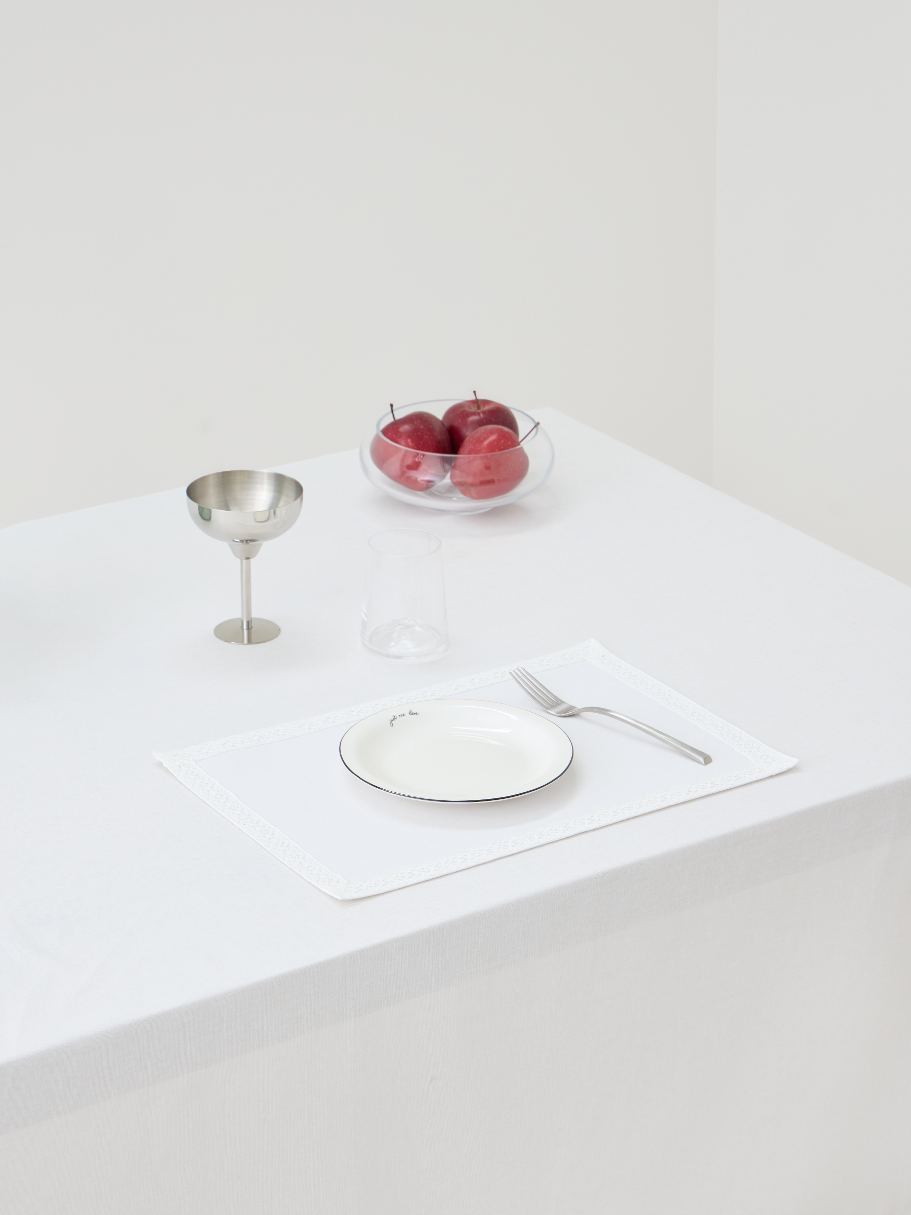 Салфетка под приборы, 30х45 см, с покрытием PU, полиэстер/вискоза/лен, белая, Кружево, Comely lace, image-5