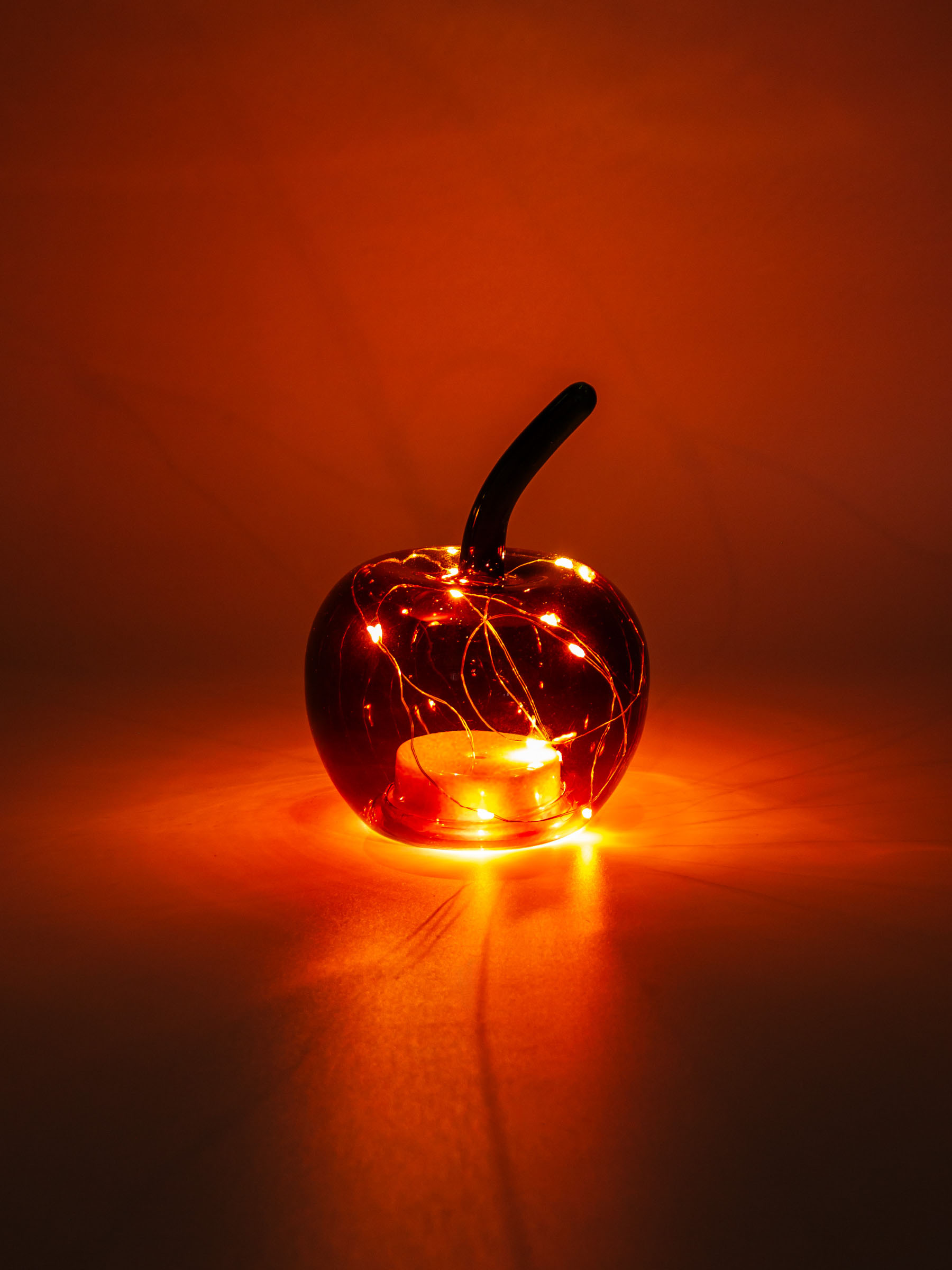 Светильник декоративный, 15 см, стекло, Вишня, Fruit light, image-5