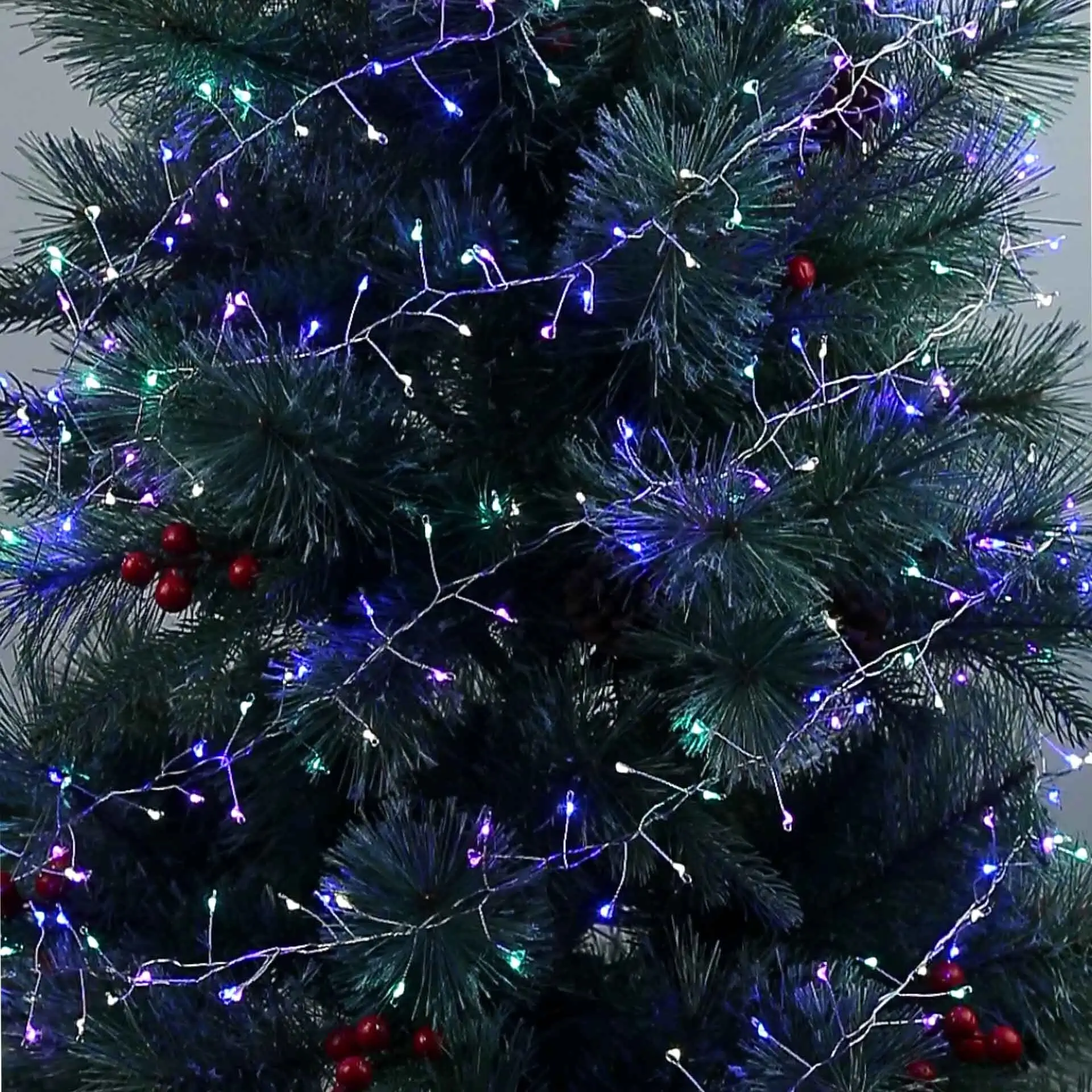 Гирлянда электрическая, 5 м, 300 ламп, 8 режимов, цветная, Капли, Christmas, image-0