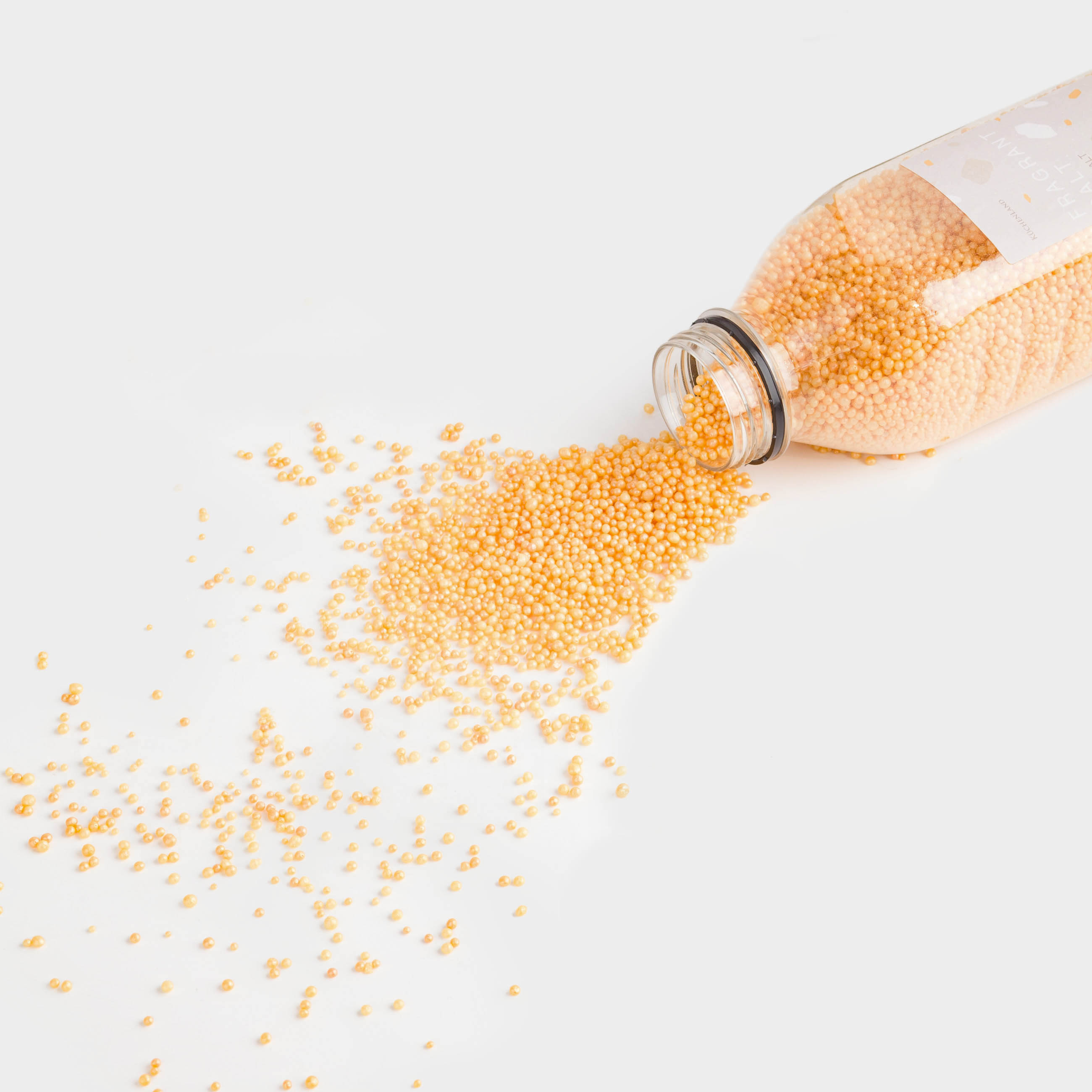 Жемчуг для ванны, 350 гр, золотистый, Апельсин, Fragrant salt, image-2