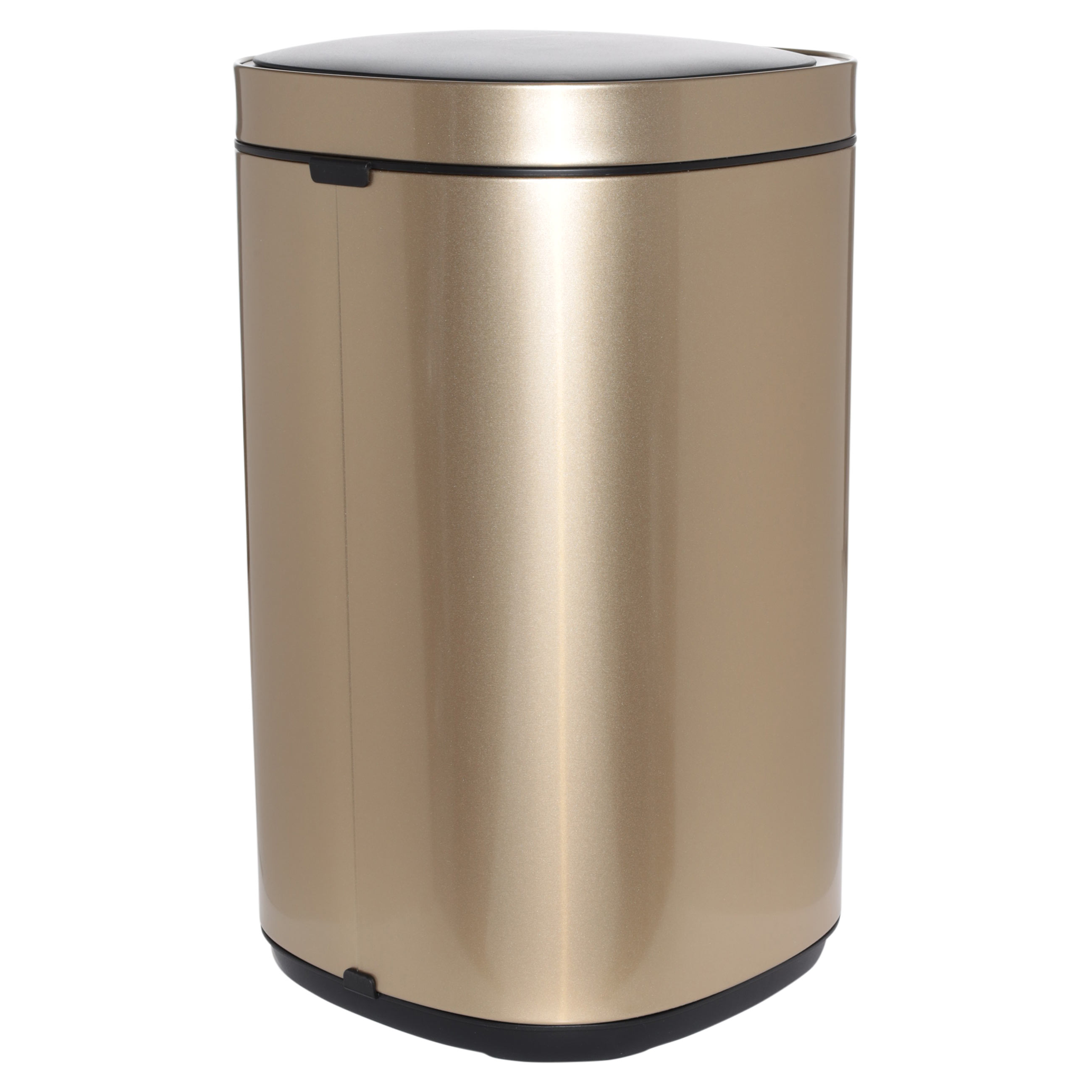 Ведро для мусора, 40 л, сенсорное, сталь/пластик, золотистое, Sensor bin, image-0