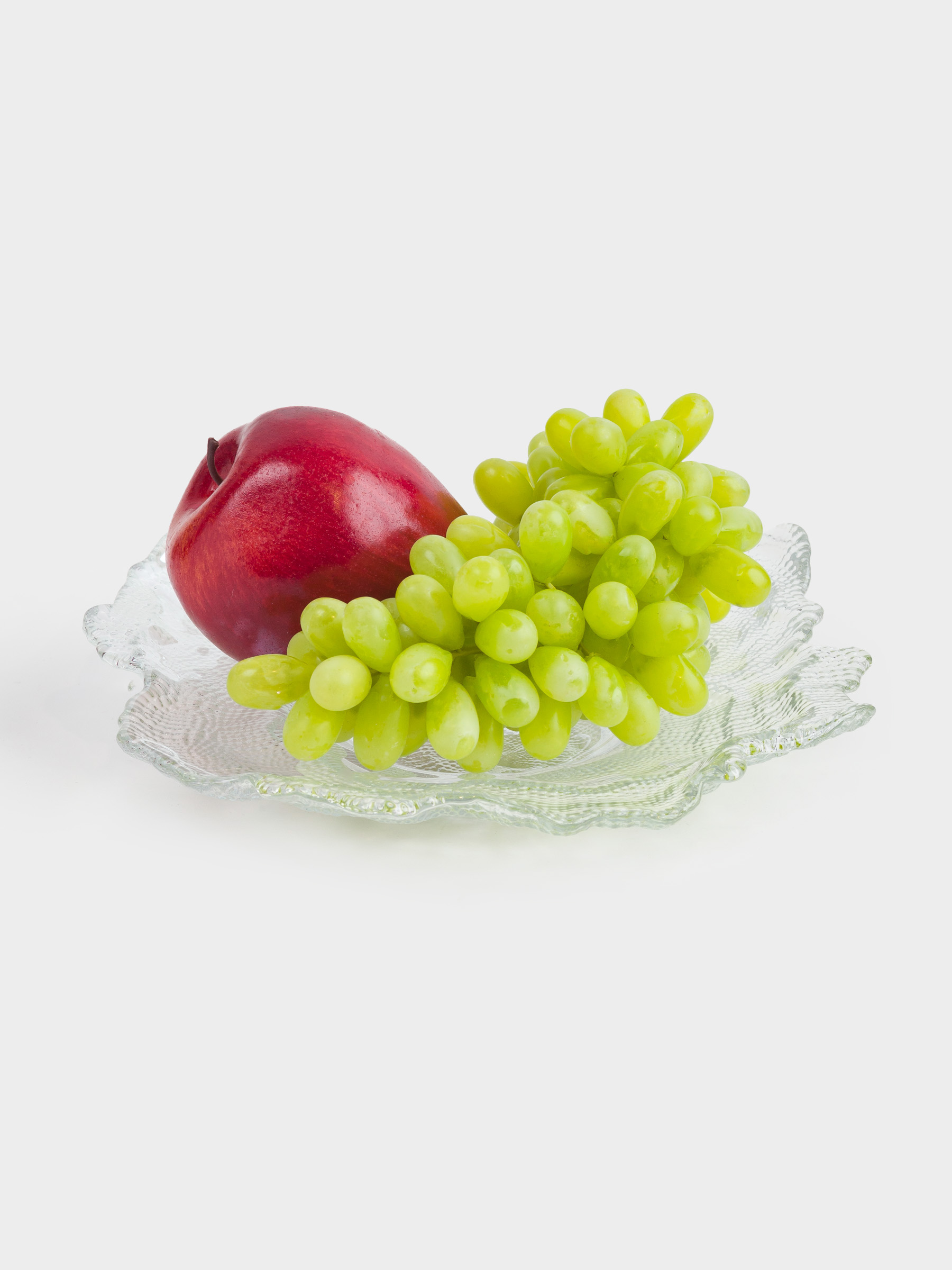 Ваза для фруктов, 24х5 см, стекло, перламутр, Shellfish polar, image-5
