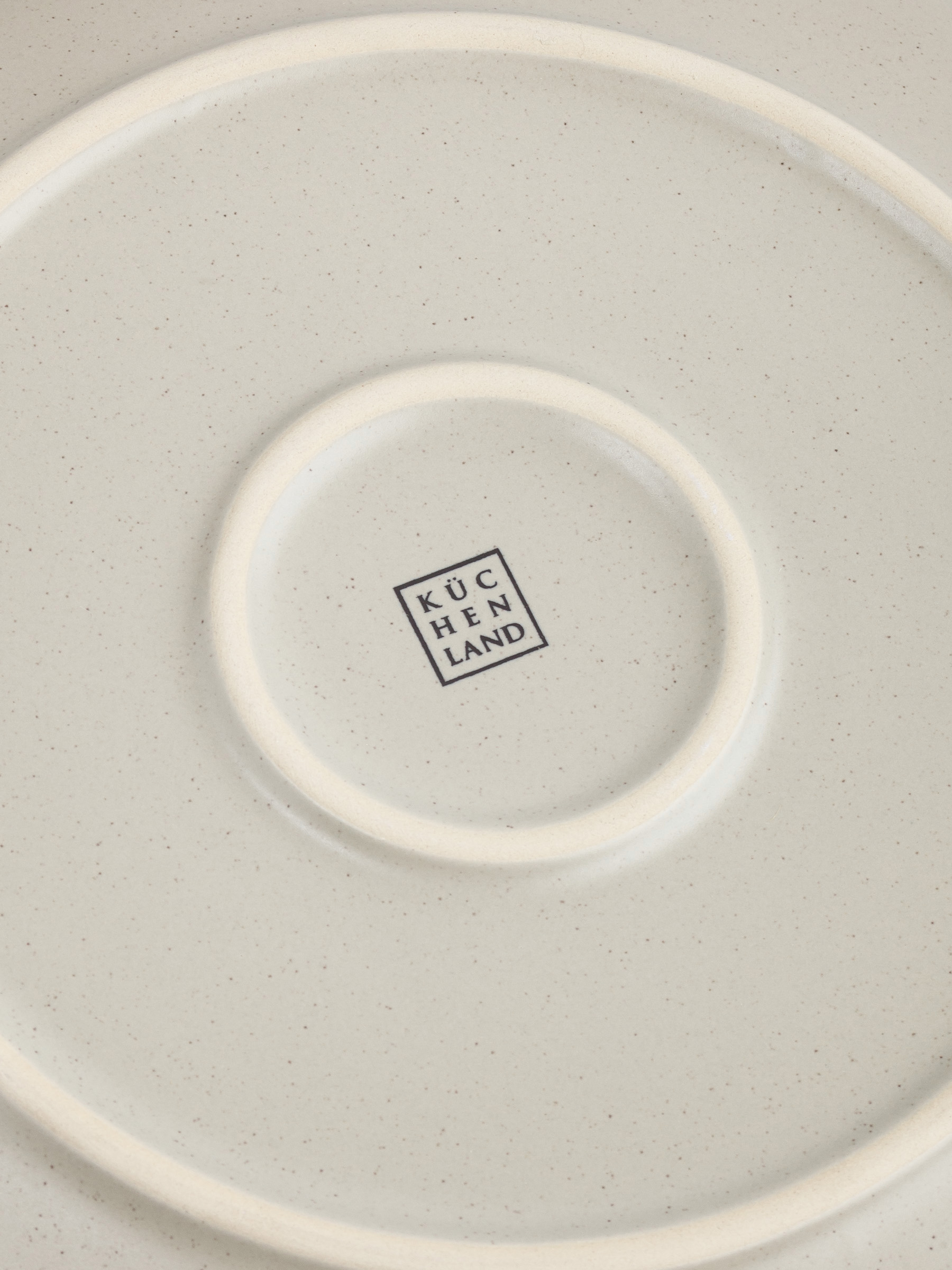 Түскі ас тәрелкесі, 27 см, керамика, сарғылт-қоңыр, Мыжылған әсер, Crumple creme, image-5