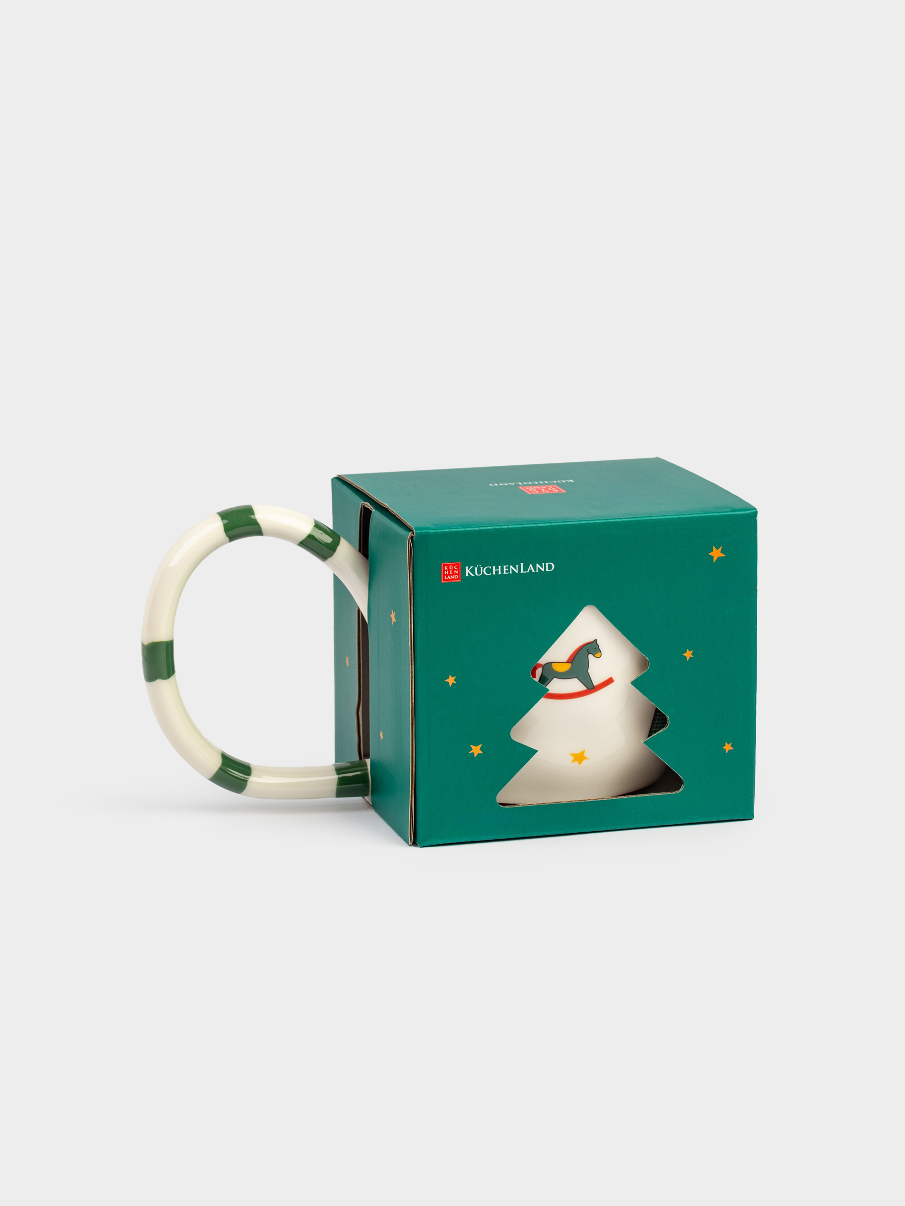 Саптыаяқ, 300 мл, фарфор N, ақ-жасыл, Жаңа жылдық микс, Christmas, image-5