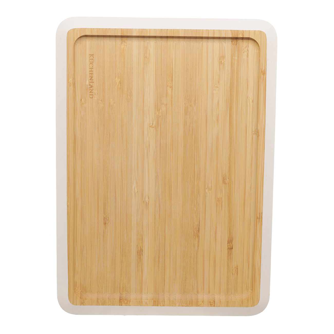 Блюдо, 33x24 см, бамбук, прямоугольное, молочный кант, Bamboo soft, image-2