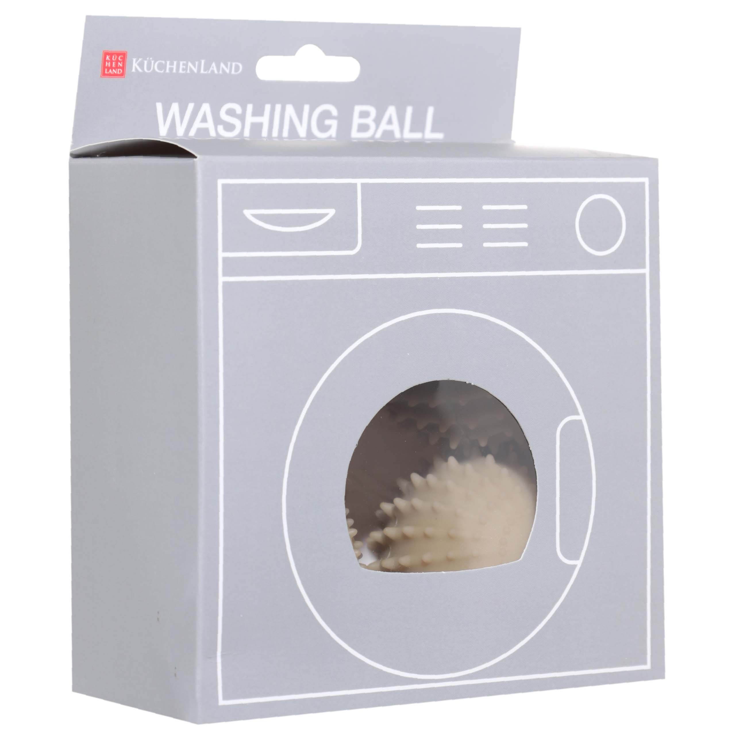 а арналған домалақ, 6 см, 4 дана, ПВХ, сарғыш, Шеңбер, Washing ball изображение № 4