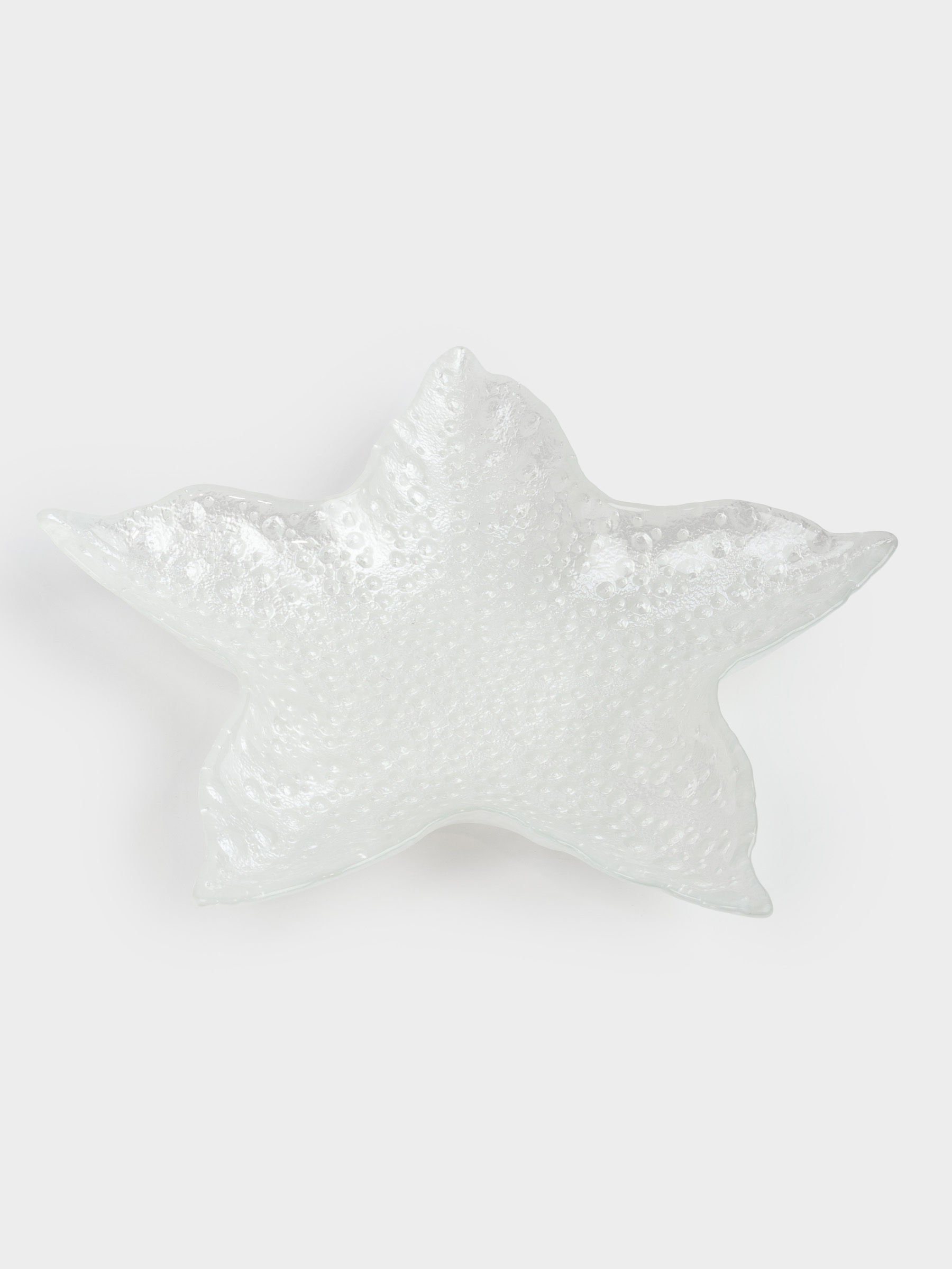 Блюдо, 34х5 см, стекло, перламутр, Звезда, Starfish, image-0