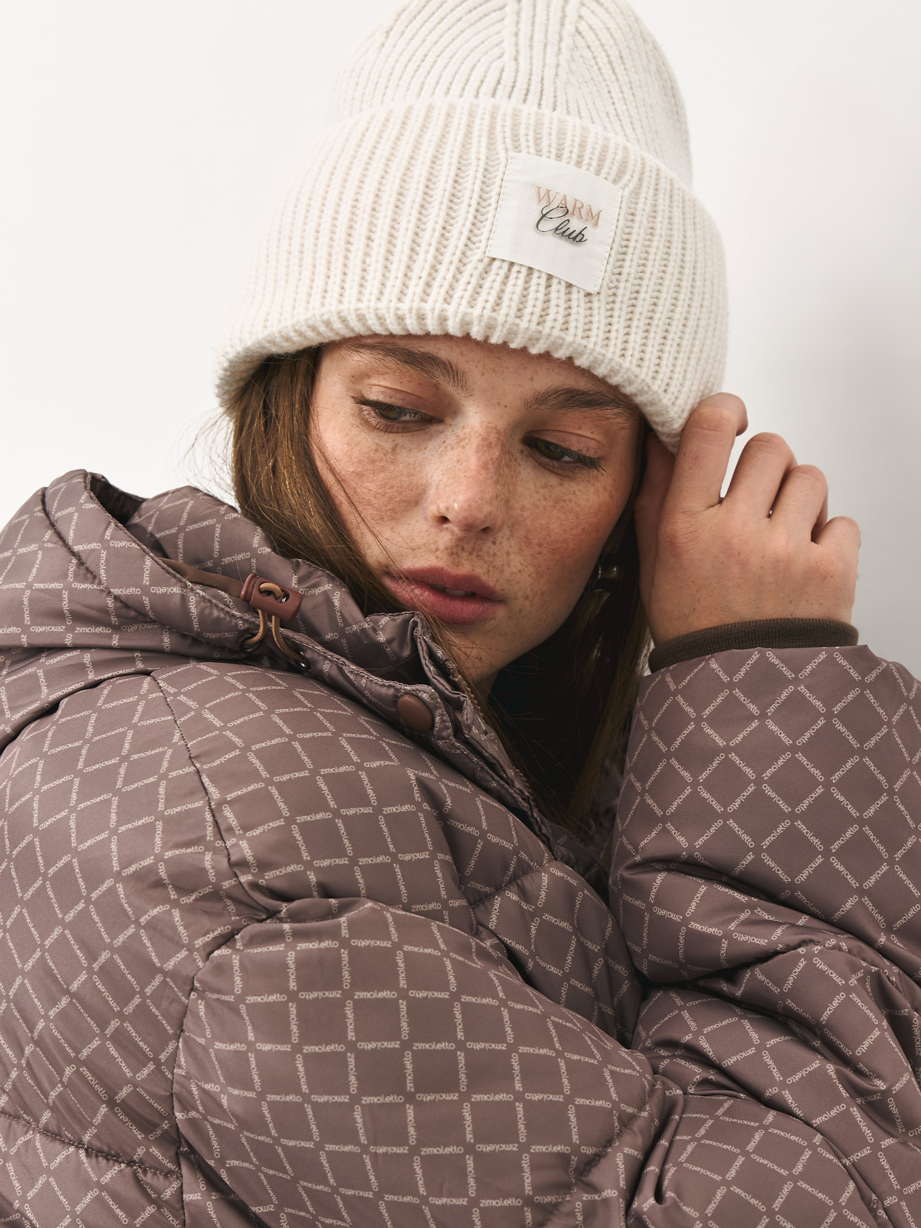 Шапка женская, Knitting, image-3