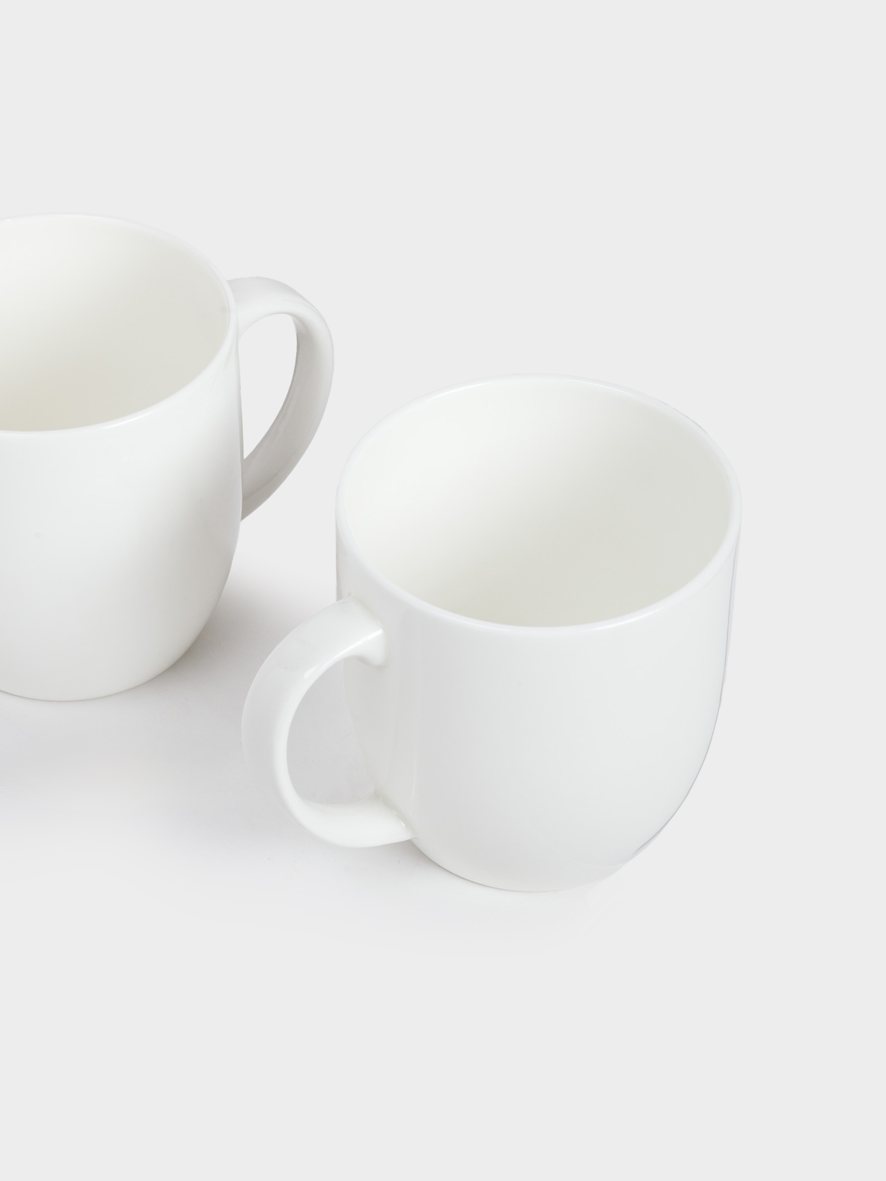 Саптыаяқ, 370 мл, 6 дана, фарфор F, ақ, Ideal white, image-1