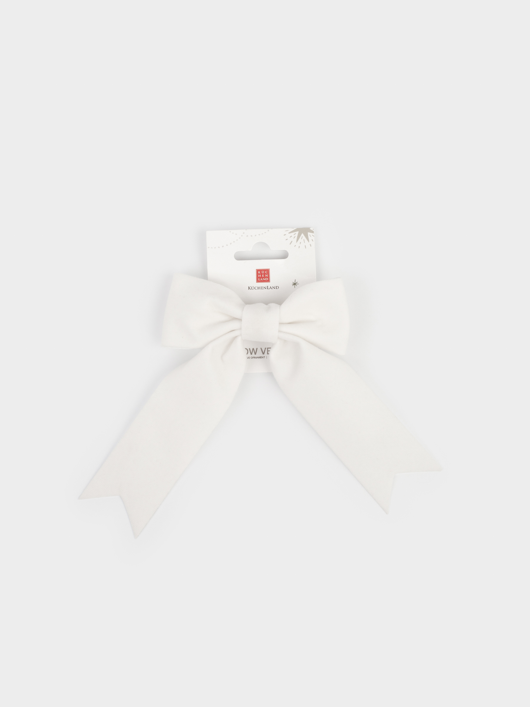 Сәндік әшекей, 15 см, қыстырғышта, полиэстер, түсті, Бантик, Bow velvet, image-4