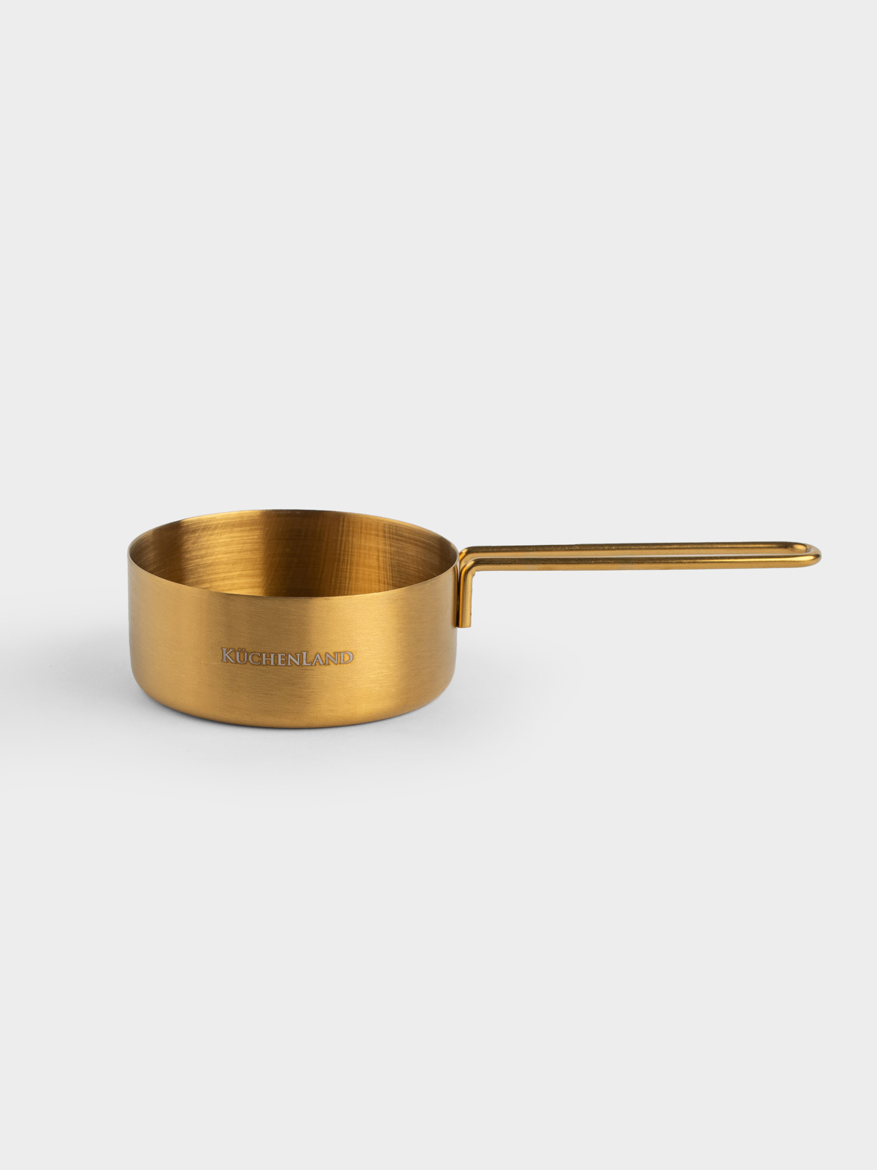 Өлшеуіш қасық, 100 мл, болат, алтын, Device gold, image-1