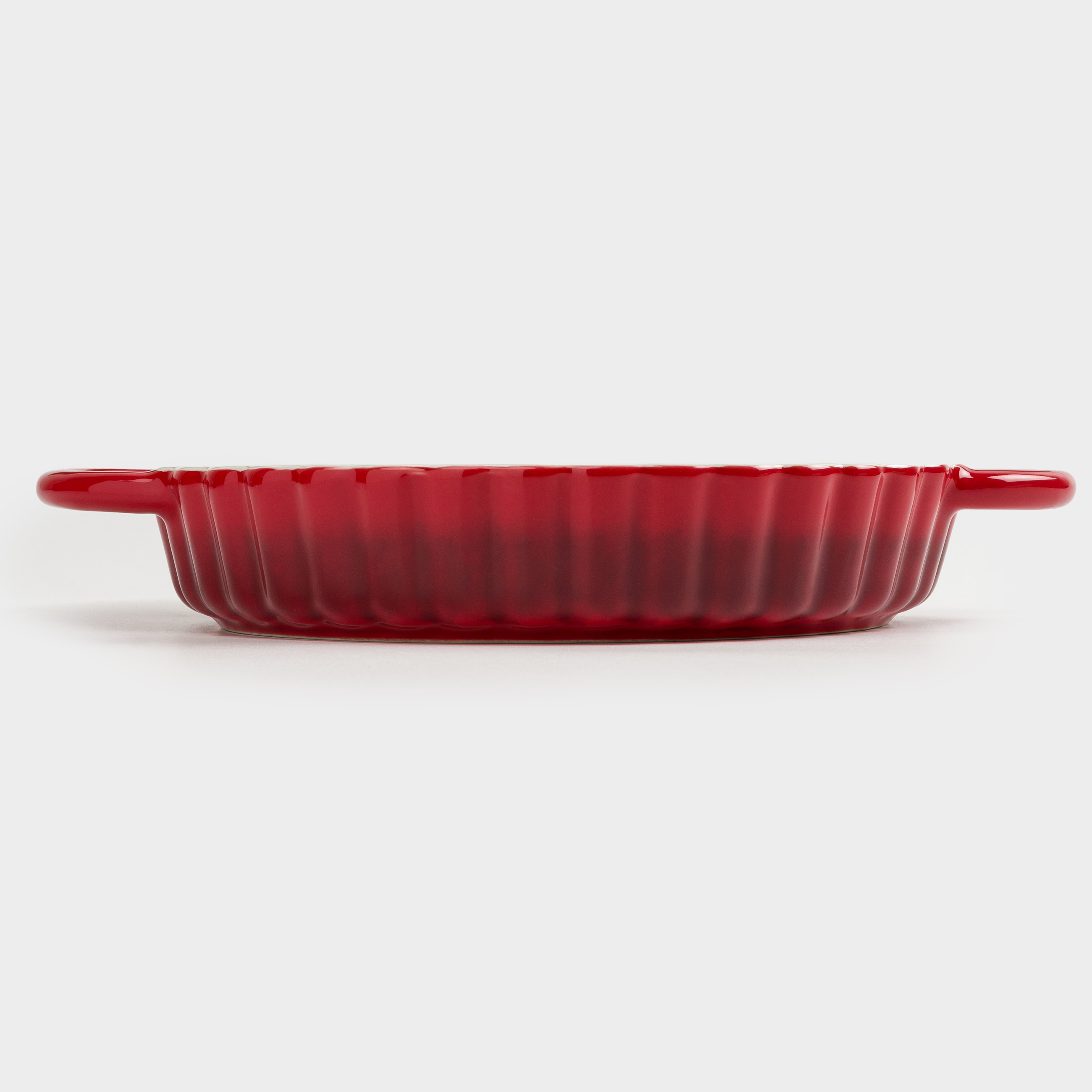 Форма для запекания, 22 см, керамика, круглая, бордовая, Градиент, Cakes gradient, image-5
