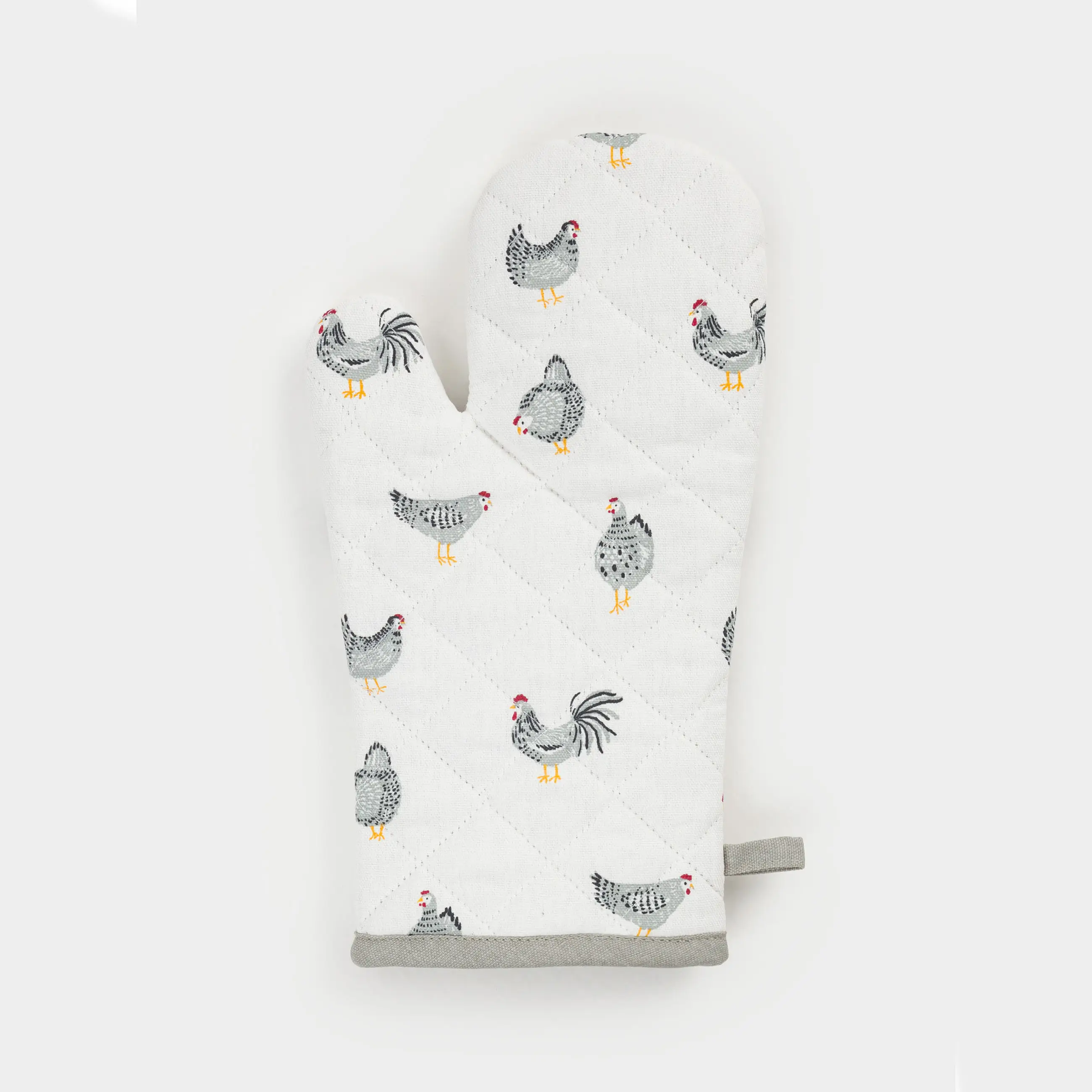 Қолғап-ұстағыш, 17х33 см, мақта, сүт түстес, Тауықтар, Poultry