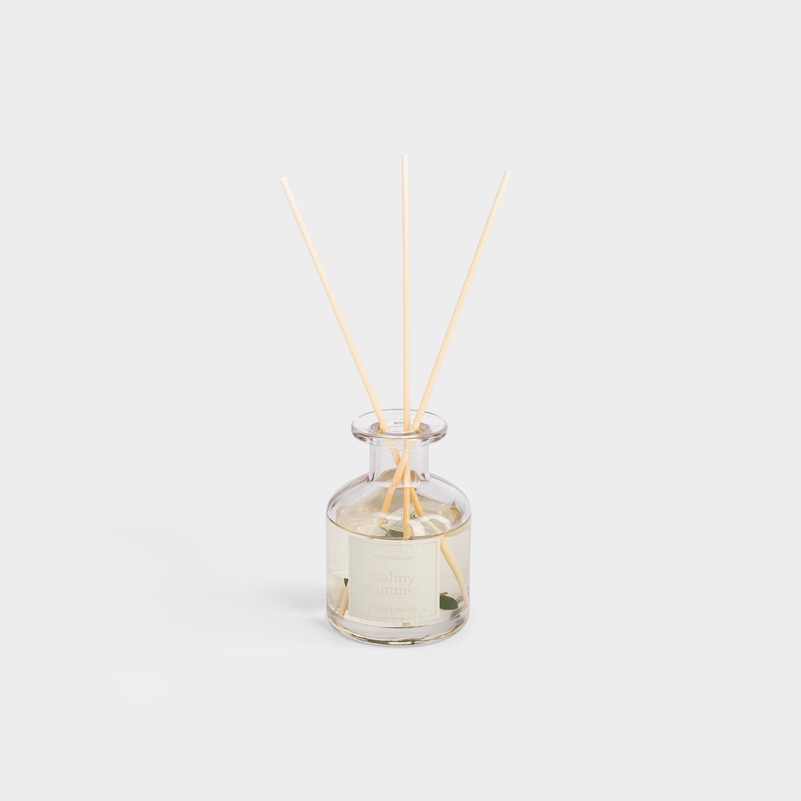 Ароматический диффузор, 120 мл, с сухоцветами, Citrus&Yellow, Balmy summer