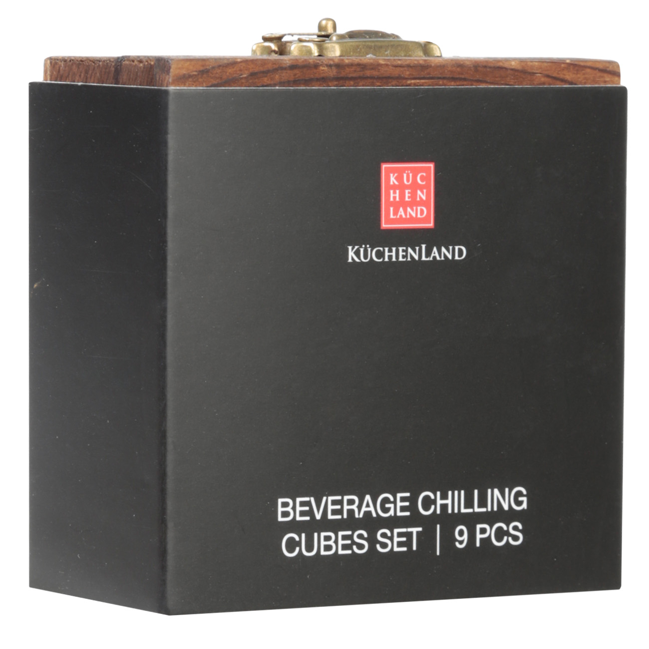 Набор кубиков для охлаждения напитков, 10 пр, в коробке, базальт, Bar, image-3