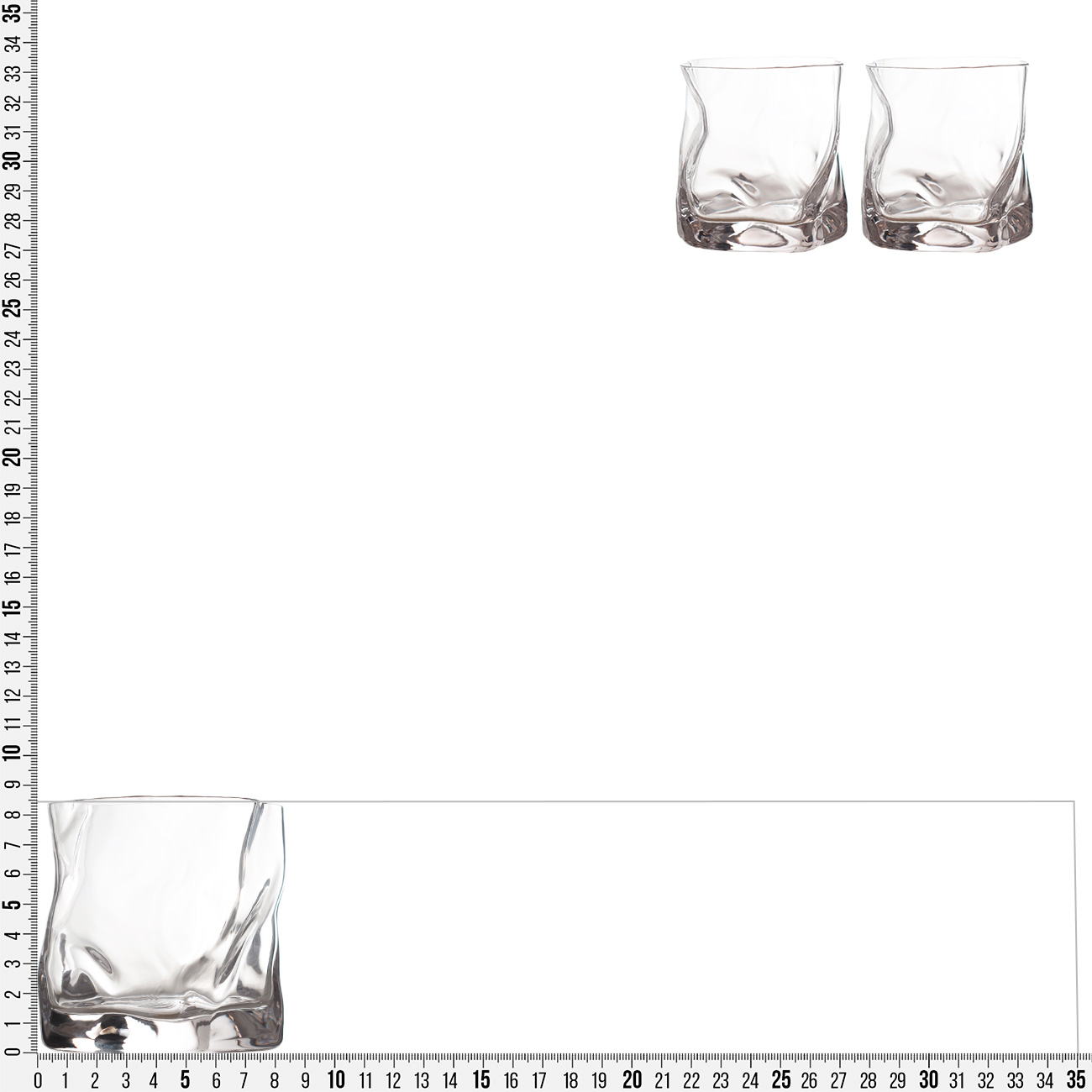 Стакан для виски, 245 мл, 2 шт, стекло, Slalom изображение № 3