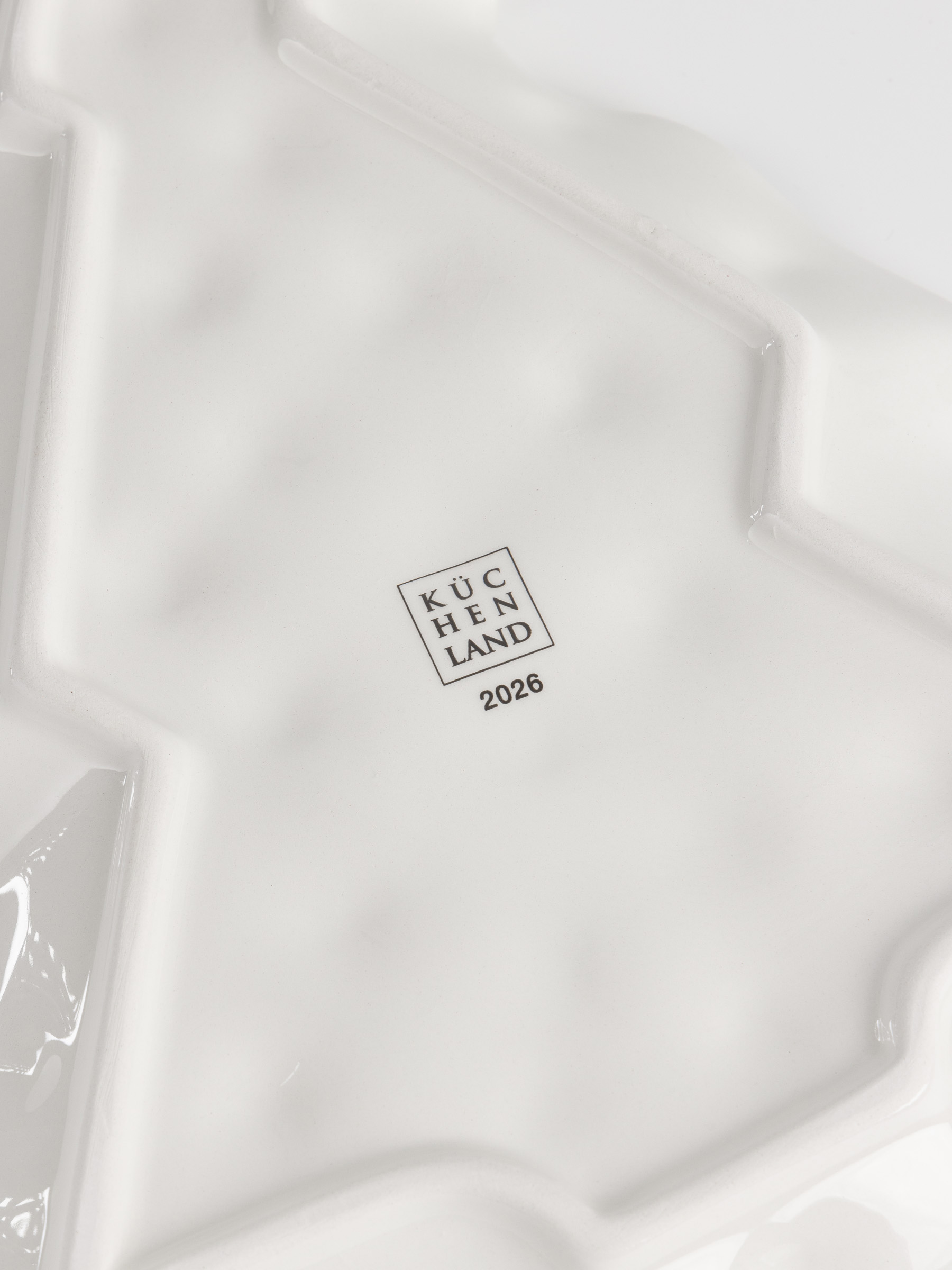 Ыдыс, 31х27 см, керамика, Жылқы, Сhristmas green, image-4