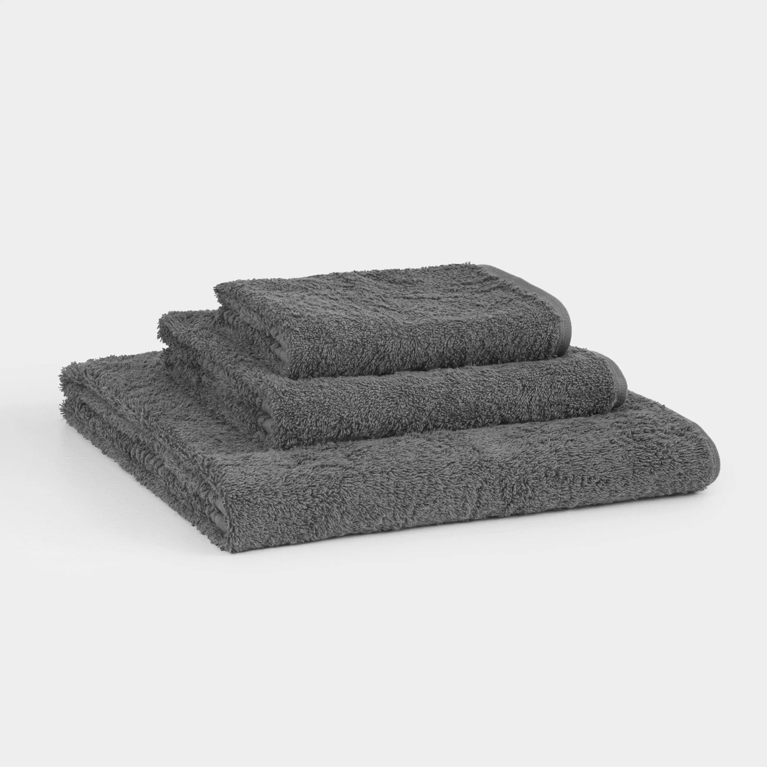 Сүлгілер жиынтығы, 40х60/50х90/70х140 см, 3 дана, мақта, графит, Natural cotton
