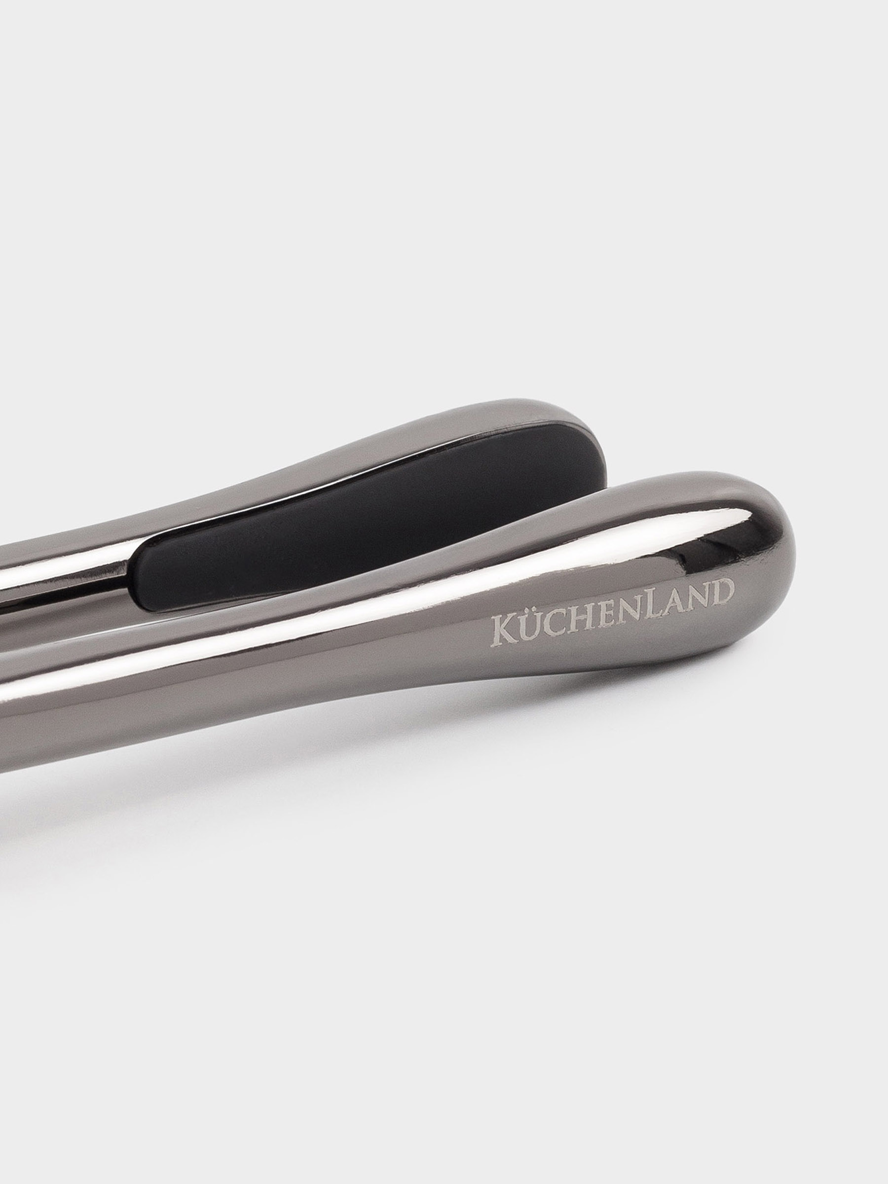 Пресс для чеснока, 17 см, металл/пластик, темно-серый, Titanium, image-5