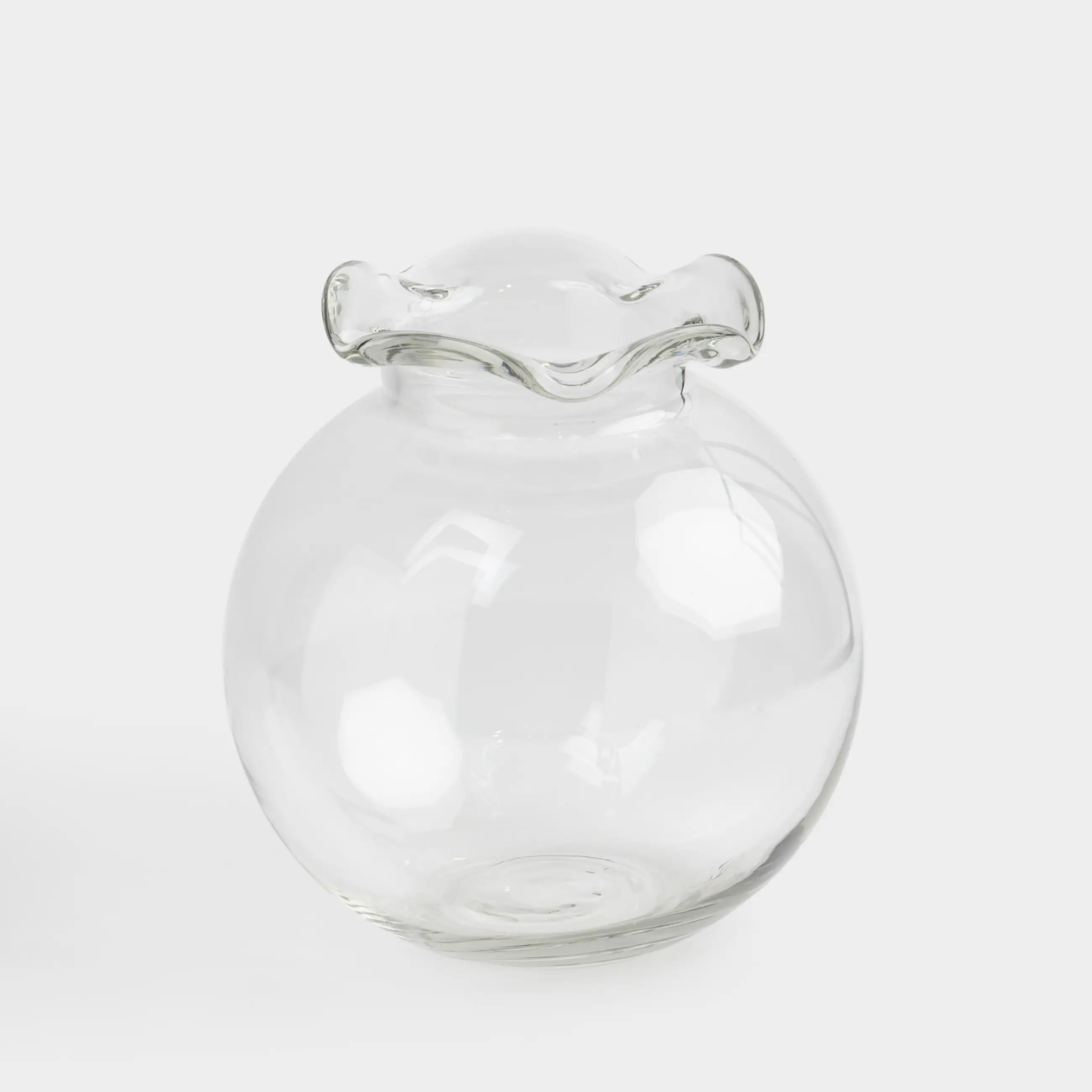 Гүл вазасы, 24 см, шыны, Clear