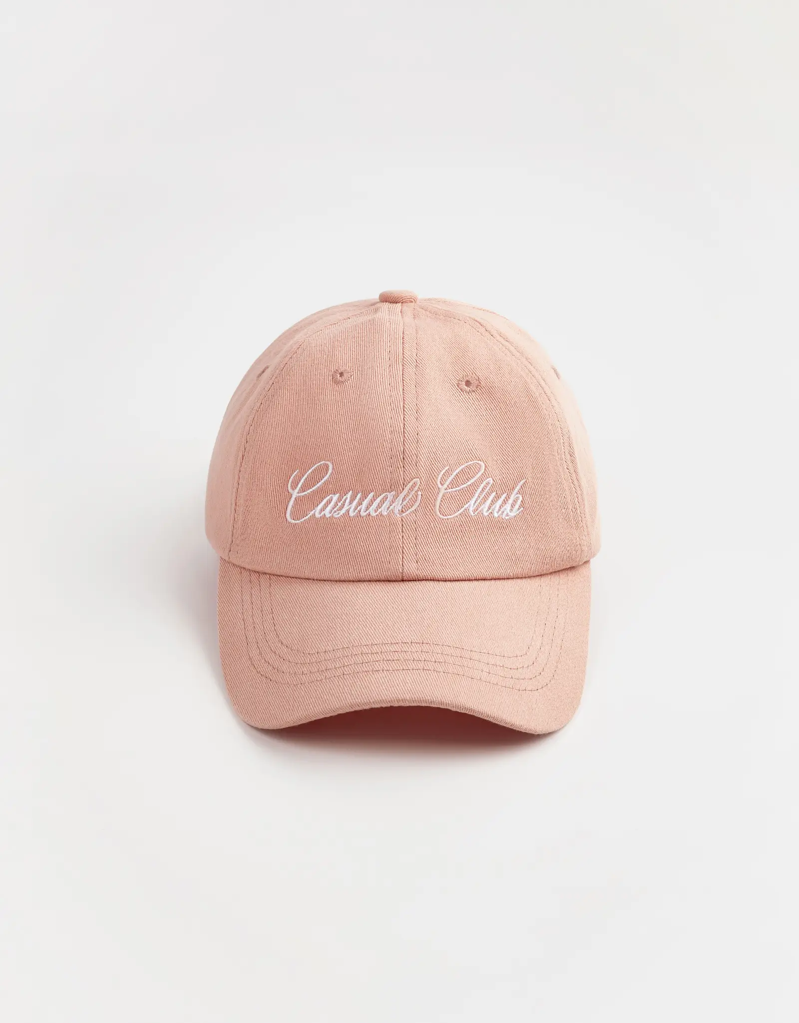 Бейсболка, 57 см, единый размер, хлопок, розовая, Casual club, Shore