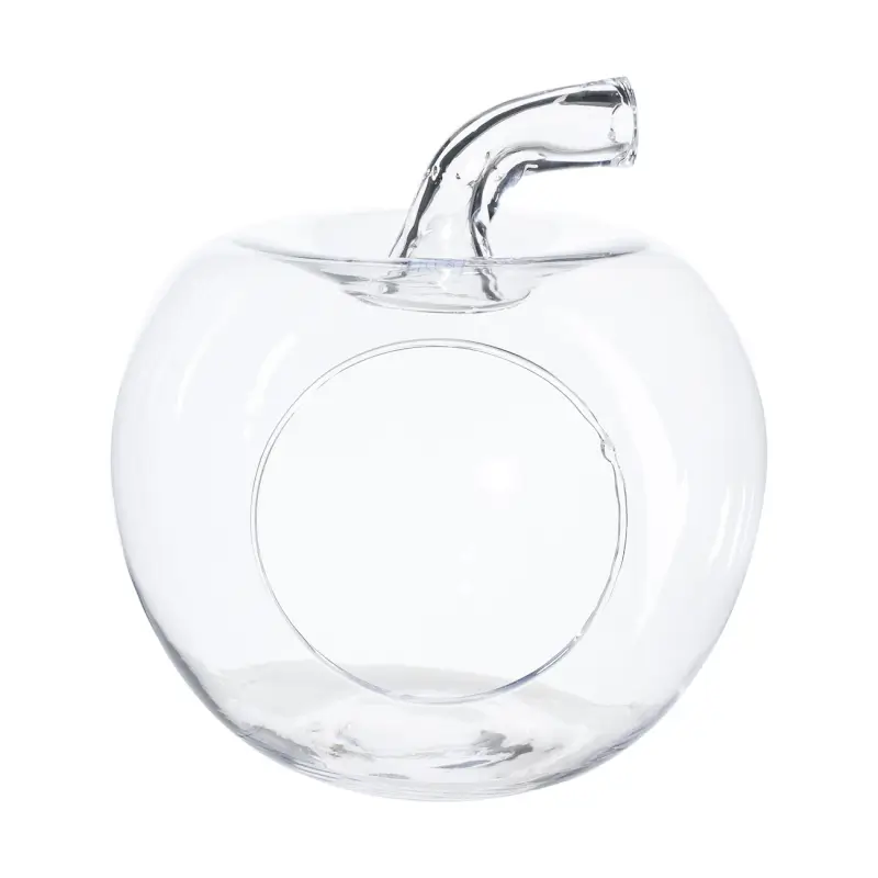 Конфетница, 21х19 см, стекло, Яблоко, Clear ,image-0