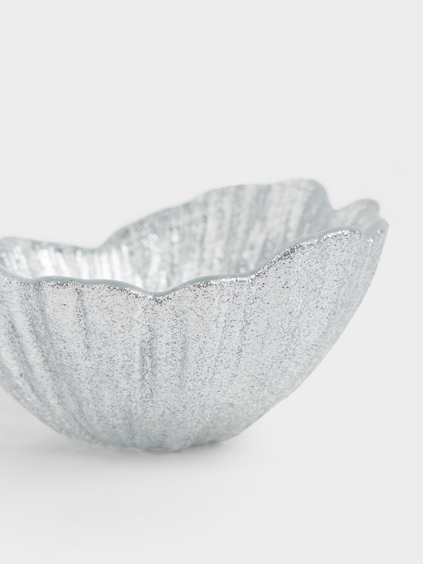 Пиала, 10х5 см, 90 мл, стекло Р, серебристая, Verge, image-3