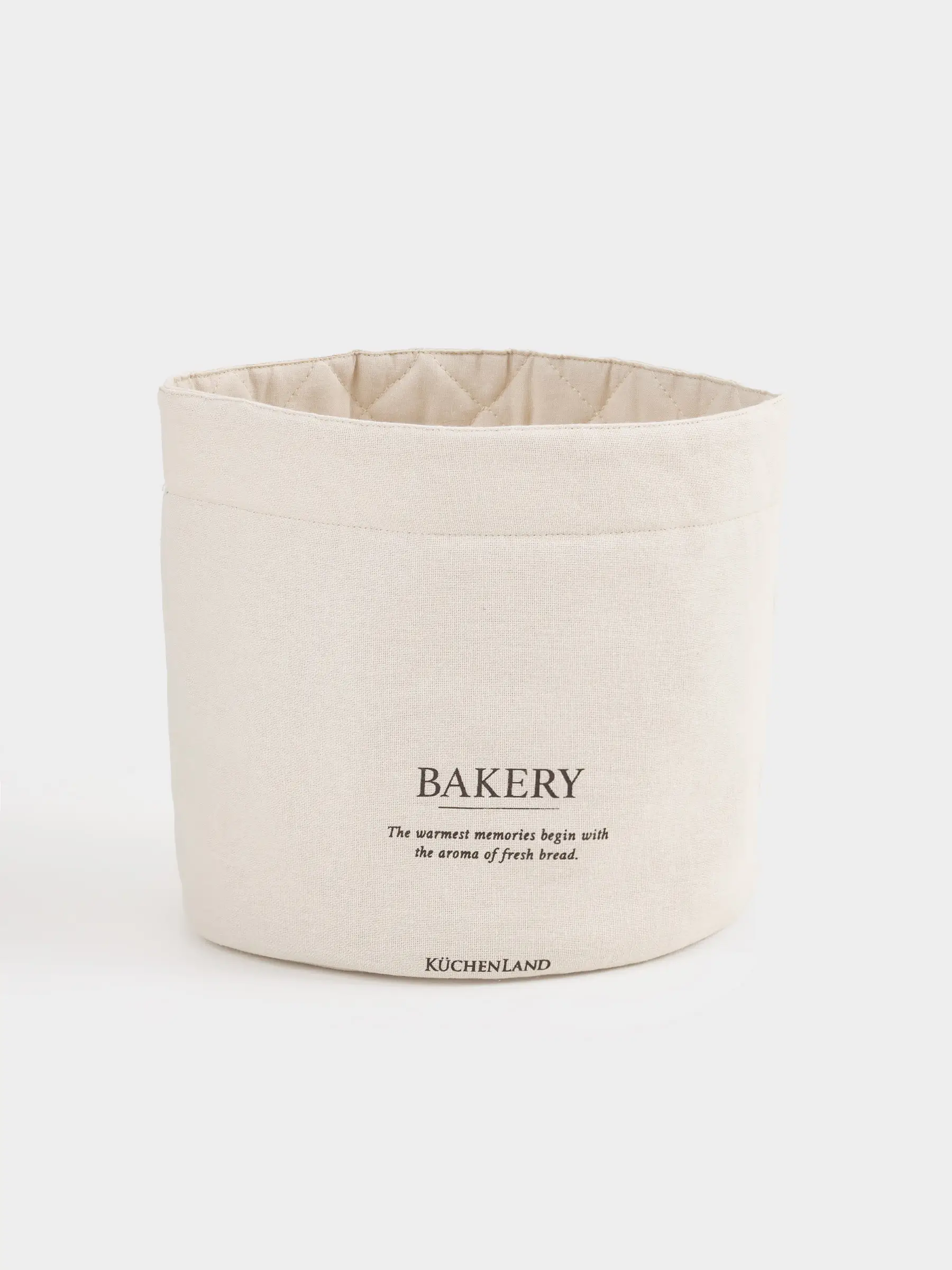 Корзина для хлеба, 20х30 см, на завязках, хлопок, бежевая, Bakery, Course