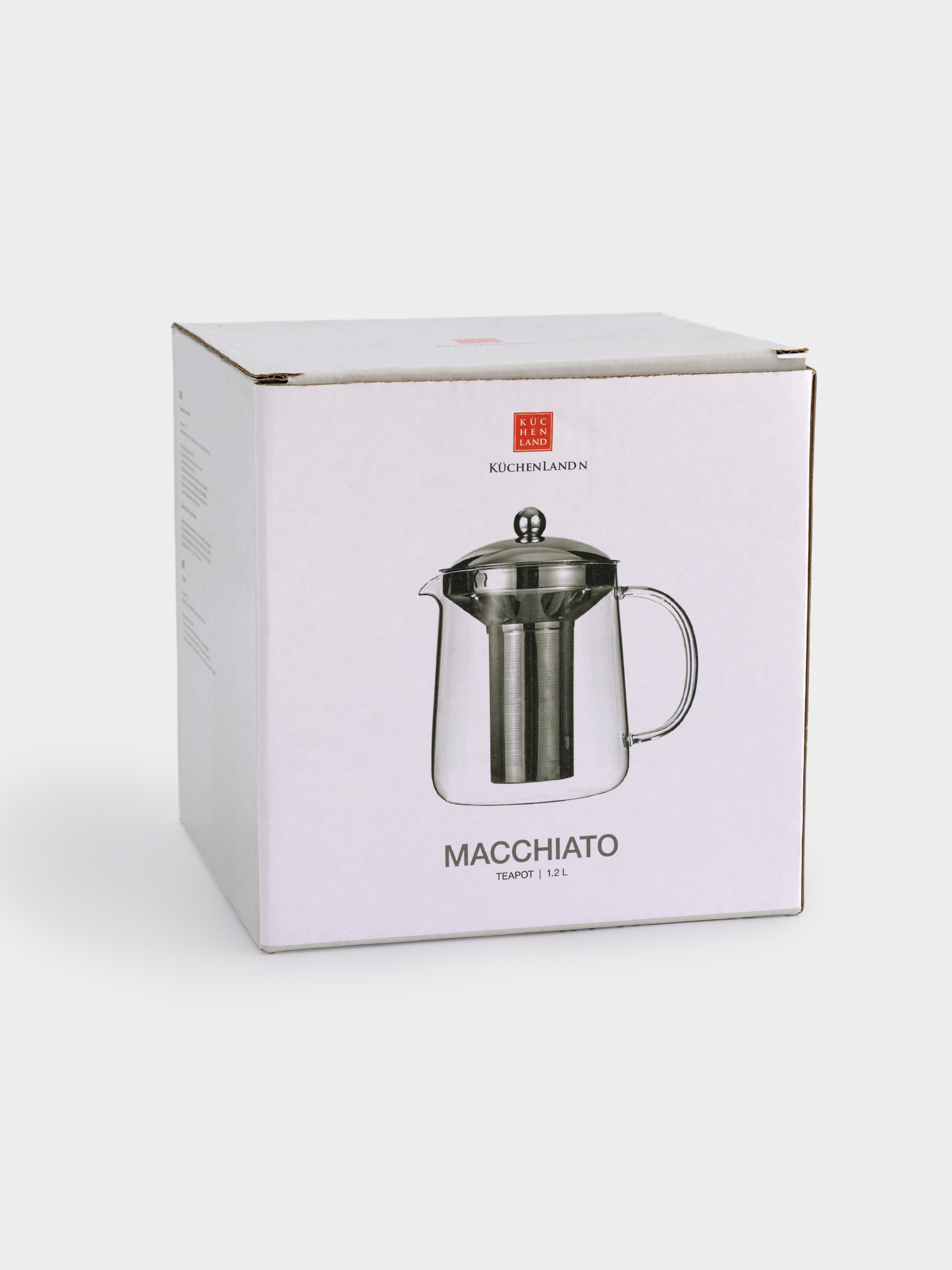 Шәйнек, 1,2 л, шыны Б/болат, Macchiato, image-5
