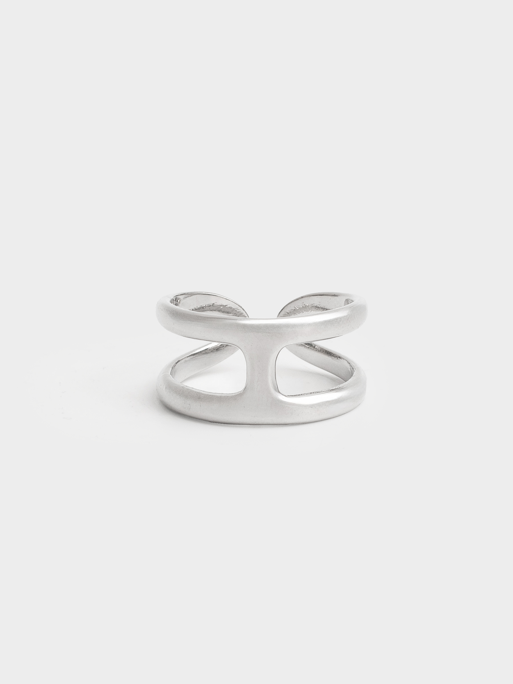 Сақина, 2 см, бірыңғай өлшем, металл, күміс, Jewelry, image-1