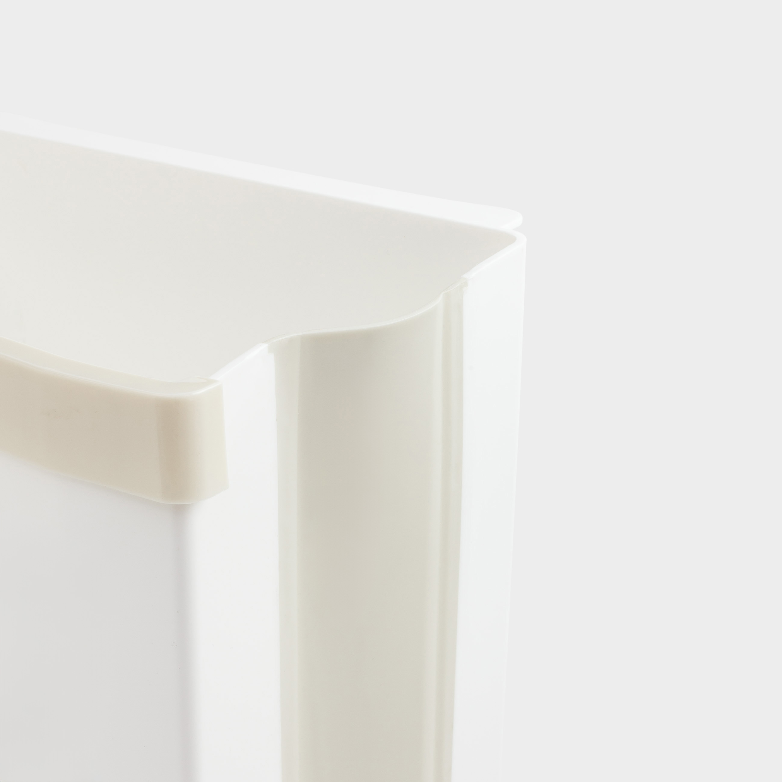 Ведро для мусора, 8 л, складное, подвесное, пластик/резина, серое, Foldaway, image-3