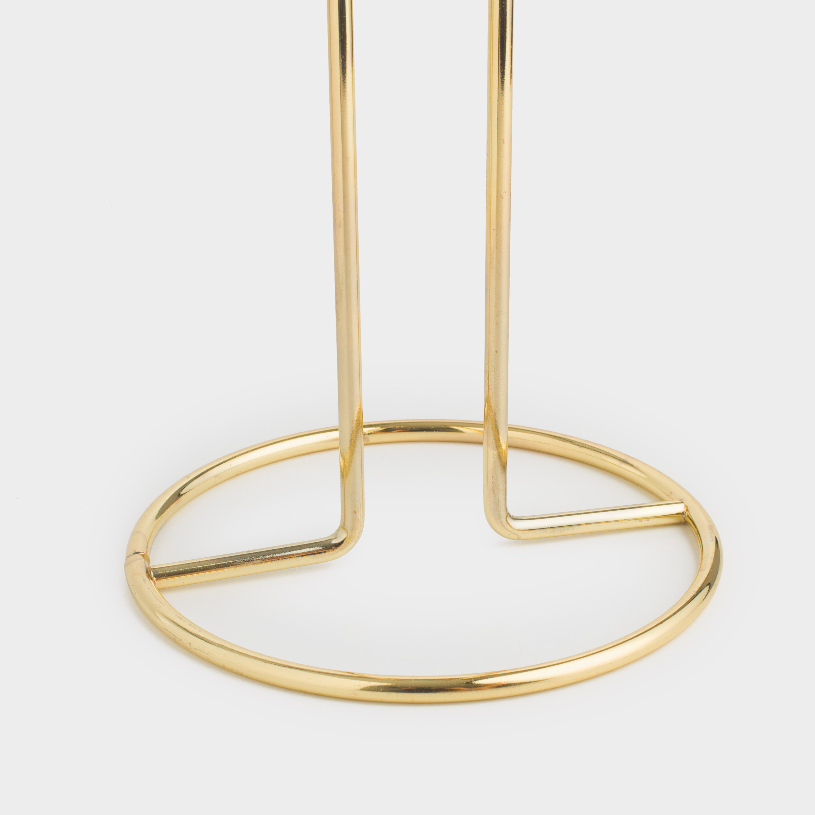 Держатель для бумажных полотенец, 31 см, металл, золотистый, Twist gold, image-1