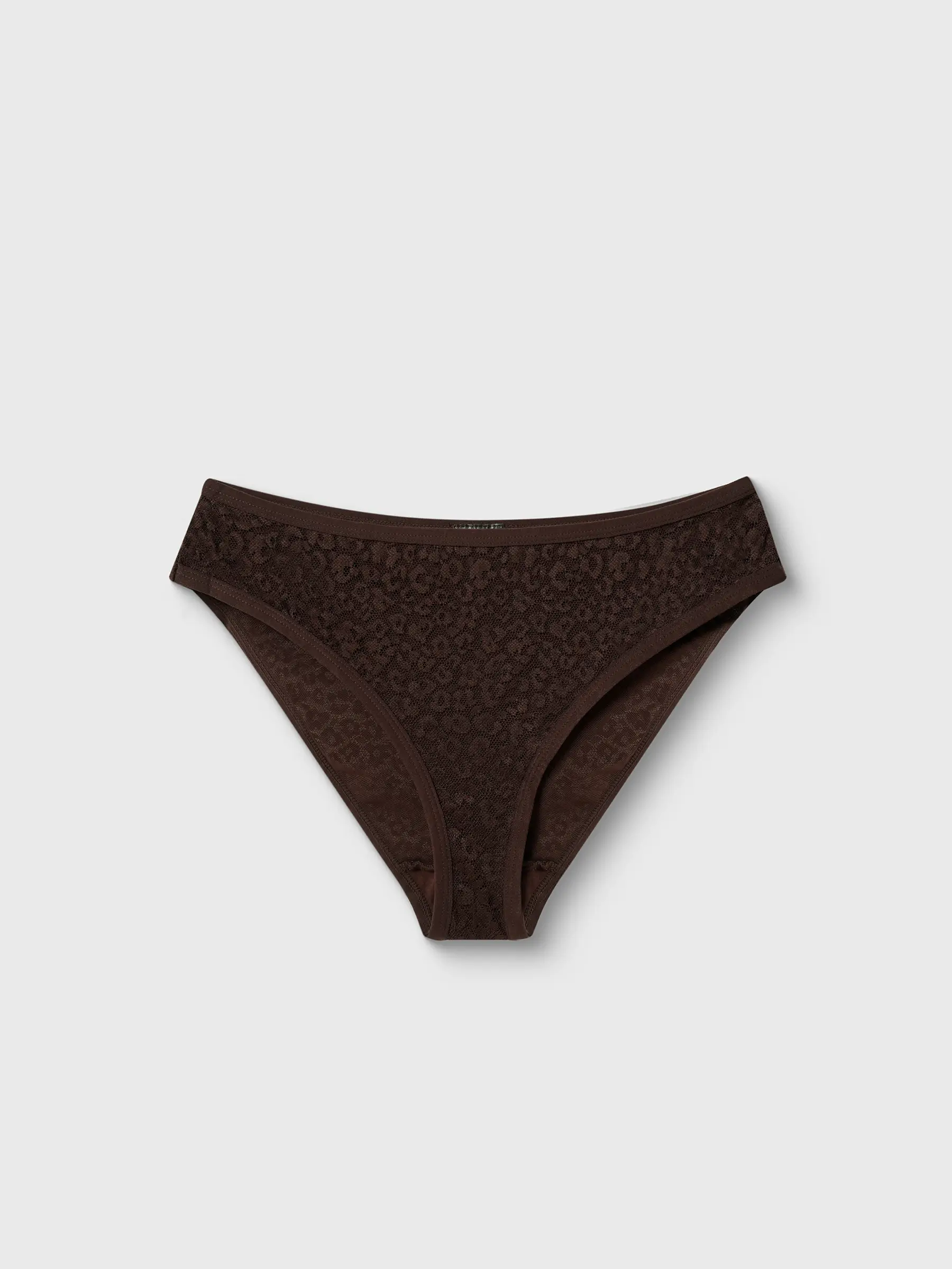 Әйелдер іш киімі, өлшемі L, нейлон/спандекс, шілтер, қоңыр, Хипстер, Maximilynn