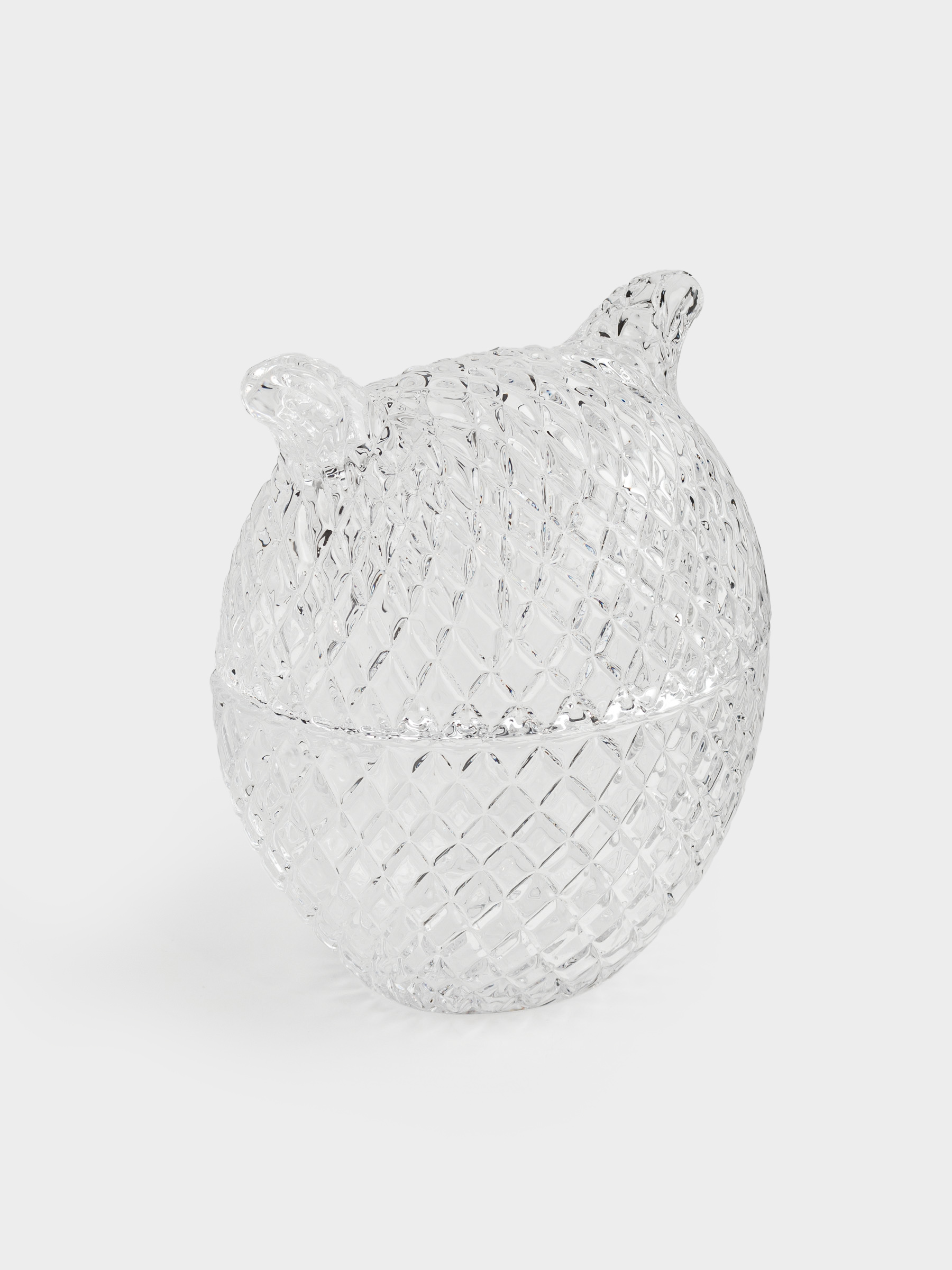 Емкость для хранения, 12х14 см, 250 мл, стекло, Сова, Owl, image-2