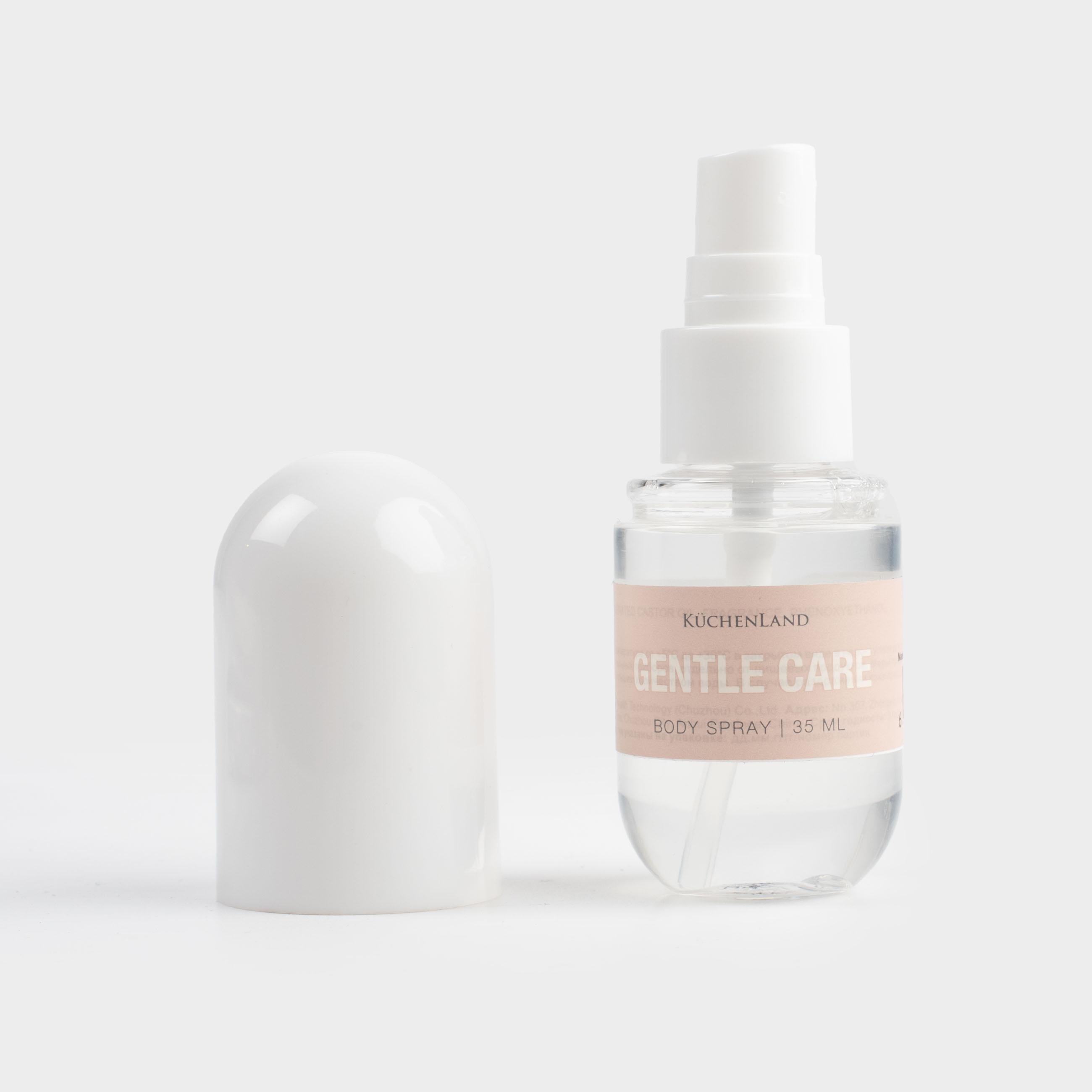 Спрей для тела, 35 мл, ароматический, Мускус, Gentle care, image-0