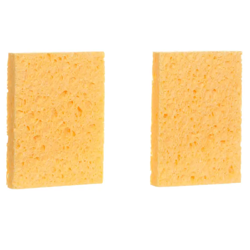 Ыдыс жууға арналған Губка, 9х6 см, 2 дана целлюлоза, Clean ,image-0