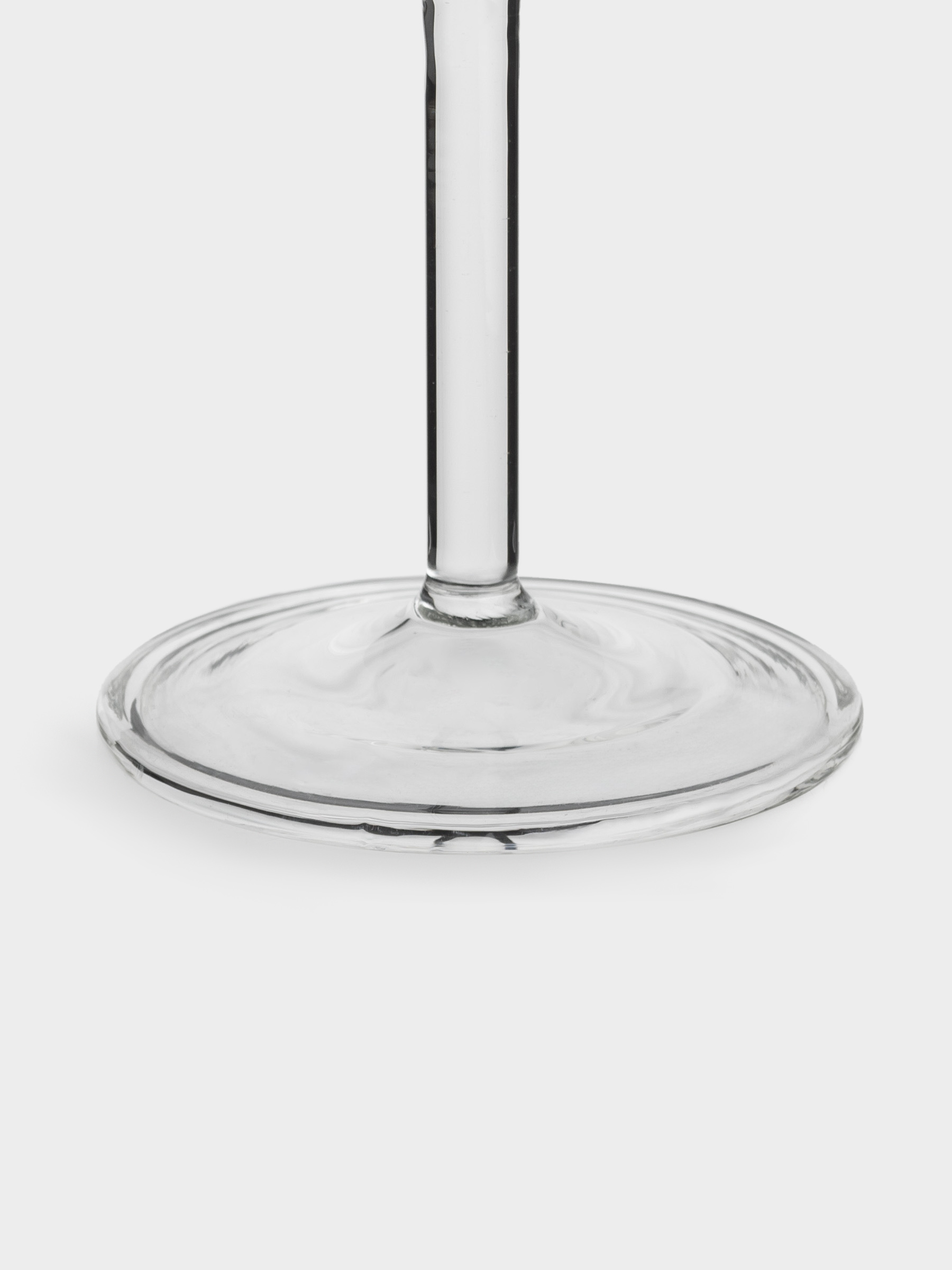 Подсвечник, 21 см, для одной свечи, на ножке, стекло, Clear, image-2