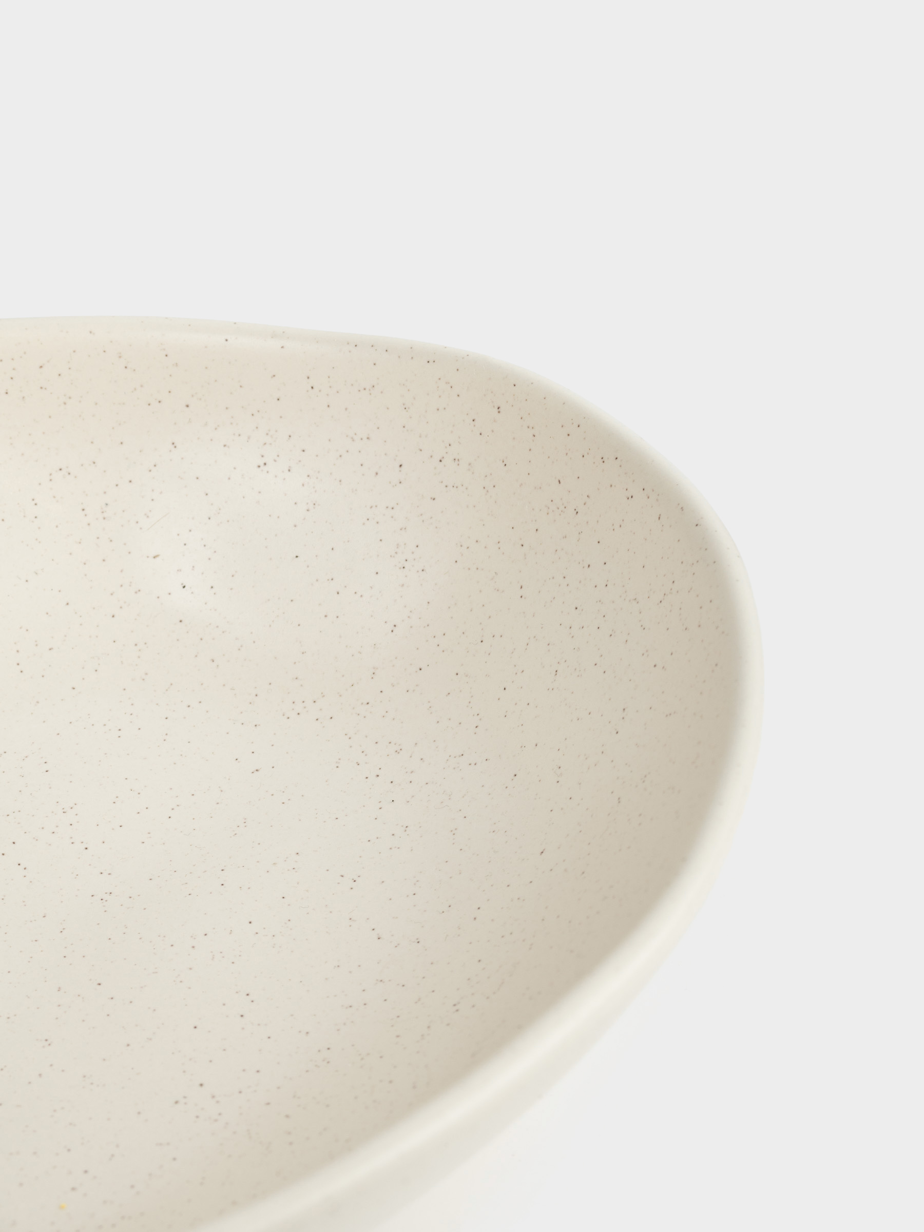 Салат ыдысы, 22х6 см, мл, керамика, сүт түстес, Мыжылған әсер, Crumple creme, image-2