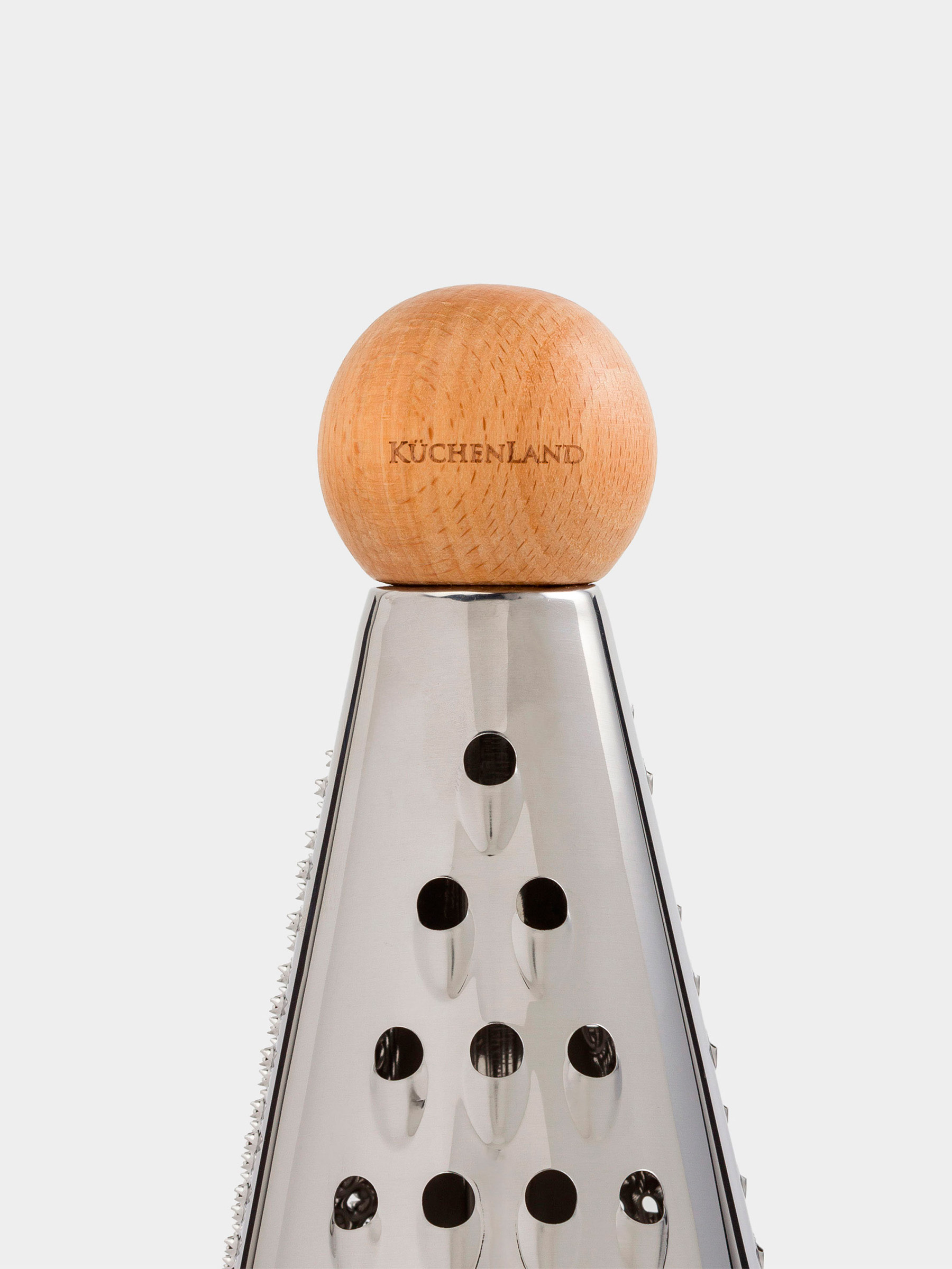 Үккіш, 20 см, болат/ағаш, дөңгелек, сарғылт-қоңыр, Wood kitchen, image-3