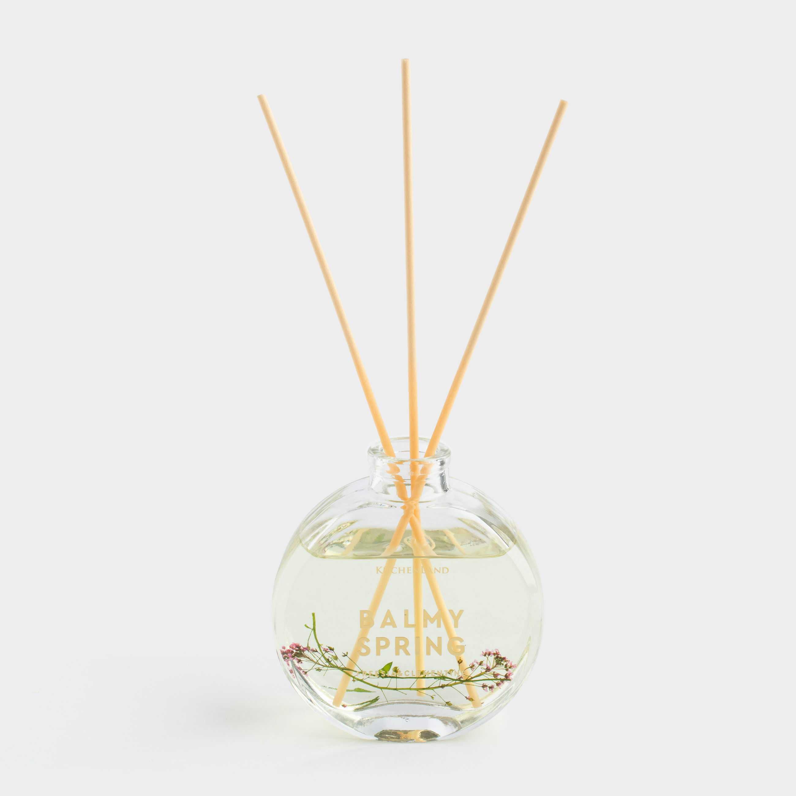 Хош иісті диффузор, 120 мл, орайоттар бар, Freesia&Clementine, Balmy spring, image-0