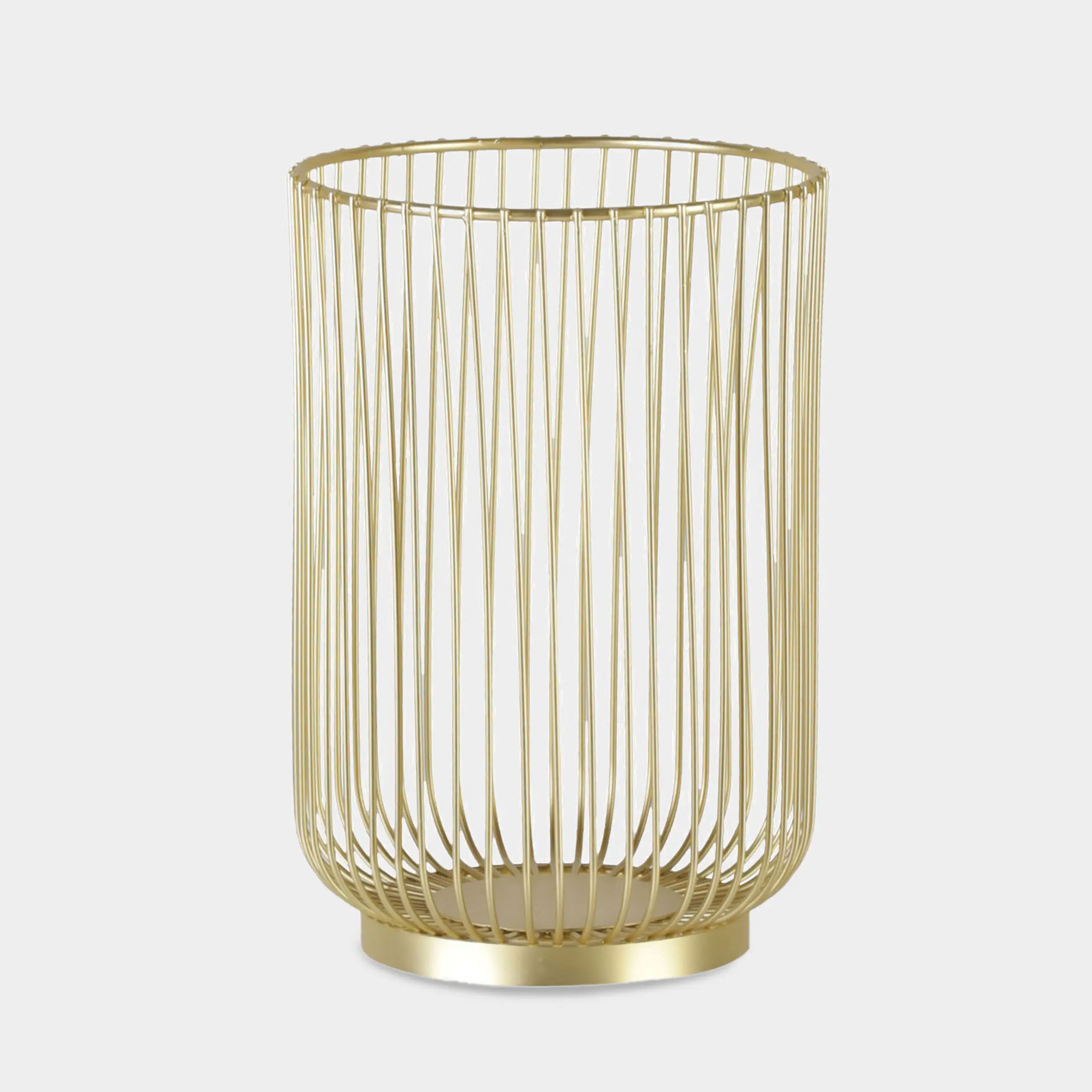 Ас үй ыдыстарына арналған түпқойма, 18 см, металл, алтын, Twist gold