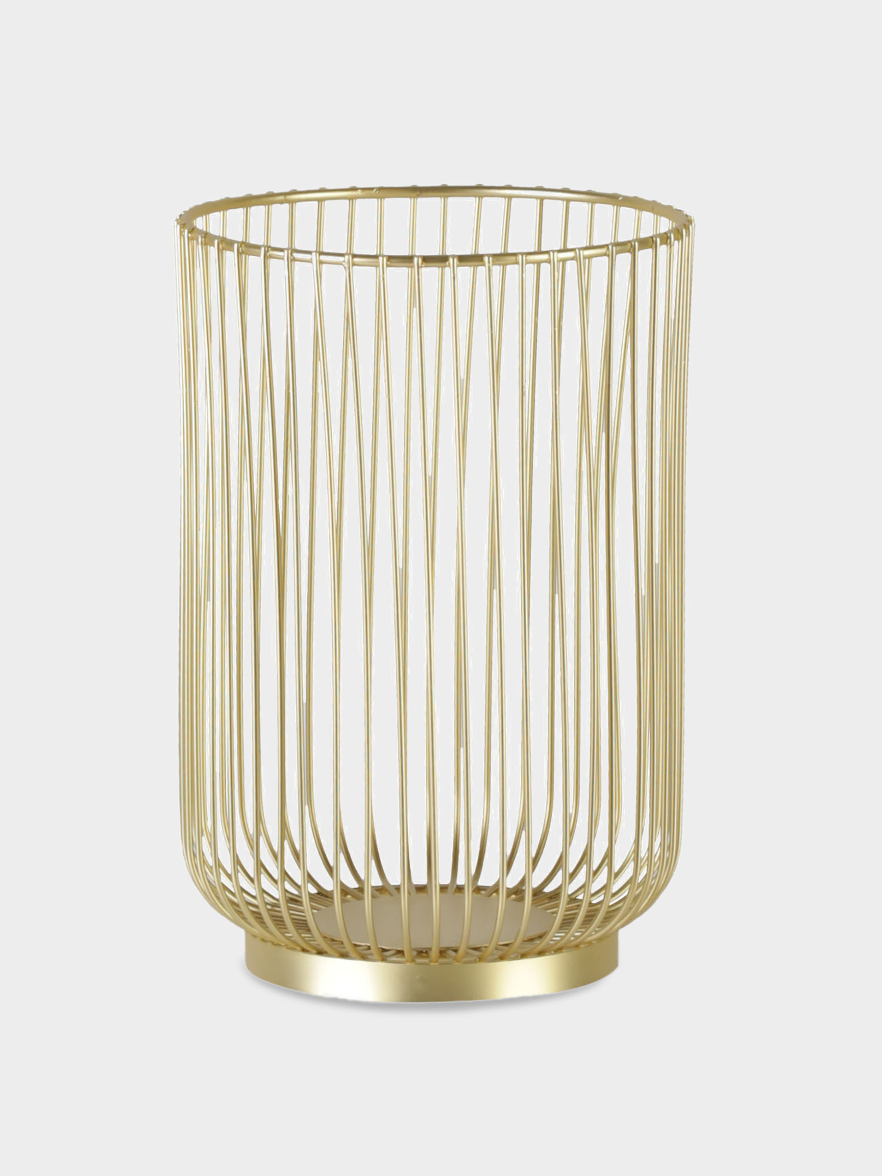 Ас үй ыдыстарына арналған түпқойма, 18 см, металл, алтын, Twist gold, image-2