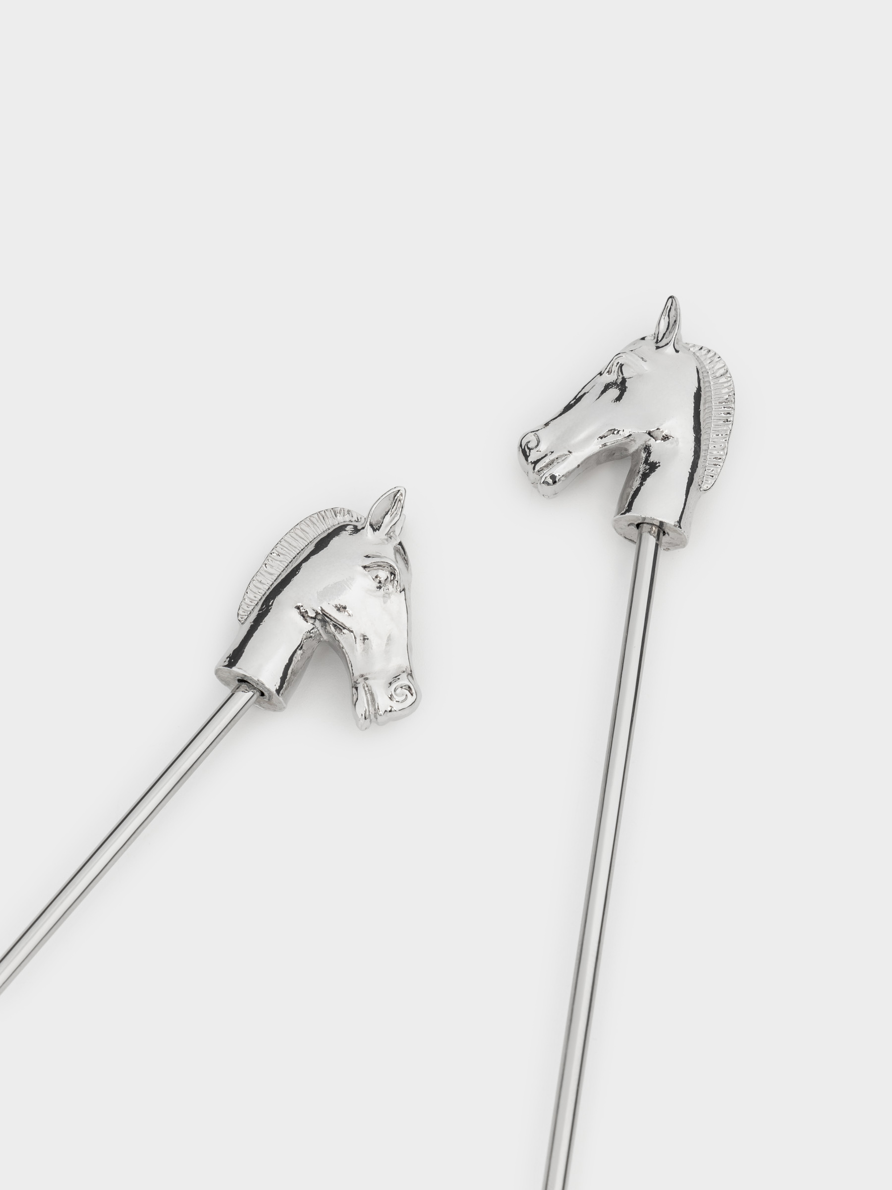 Десерт қасығы, 15 см, 2 дана, болат, Жылқы, Horse silver, image-1