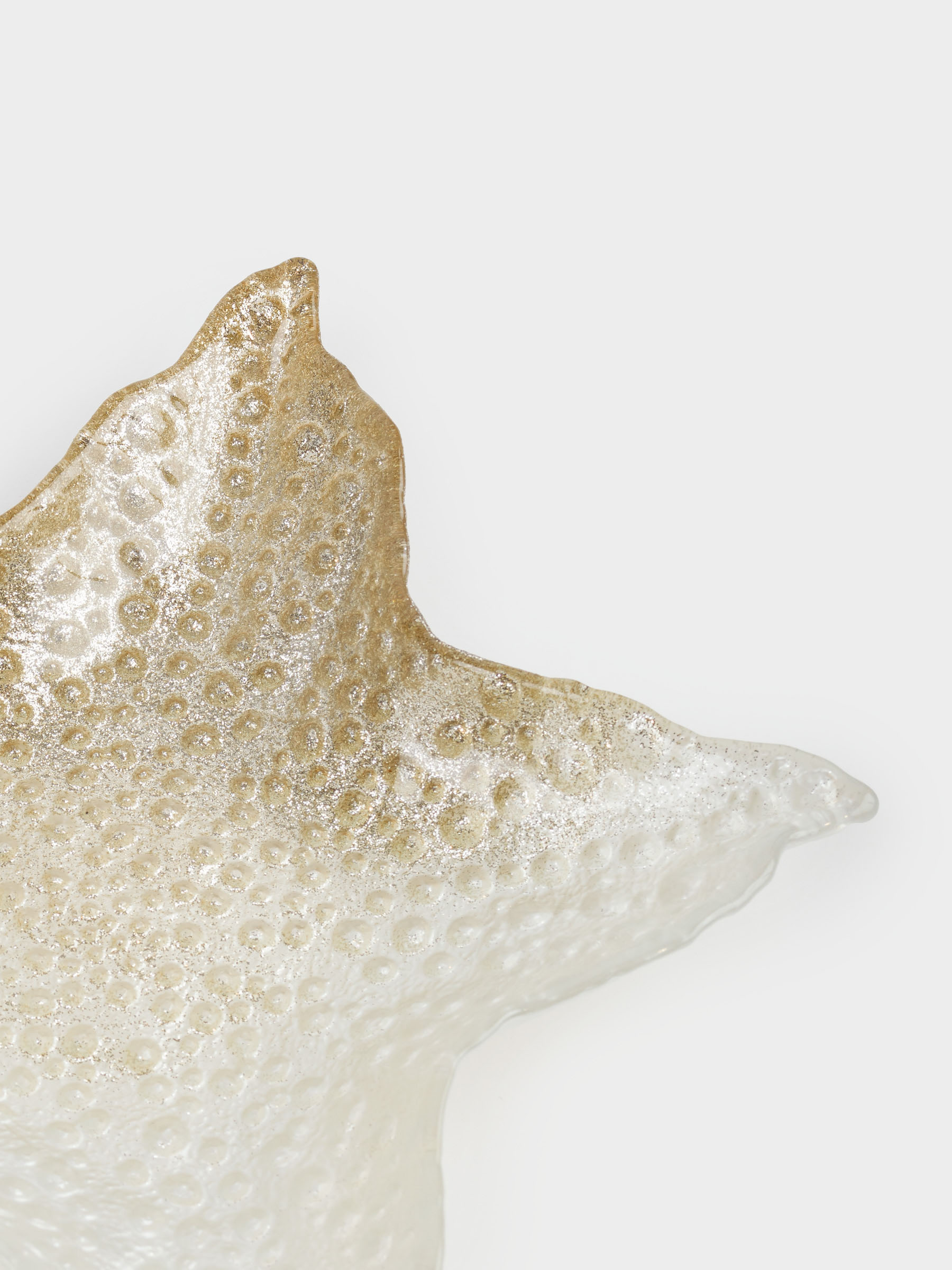 Блюдо, 26х4 см, стекло, золотистое, Морская звезда, Starfish, image-4